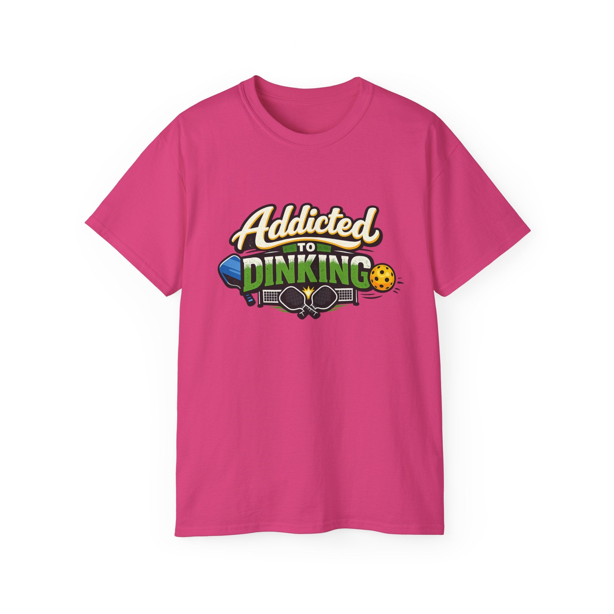 Addicted to Dinking Pickleball T-Shirt