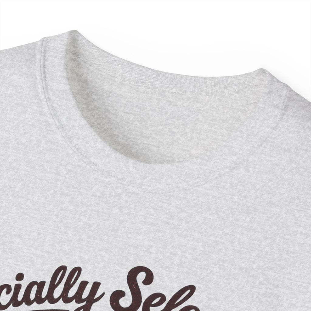 T-Shirt — "Socially Selective Since Birth" Vintage Desert Snake Graphic Tee