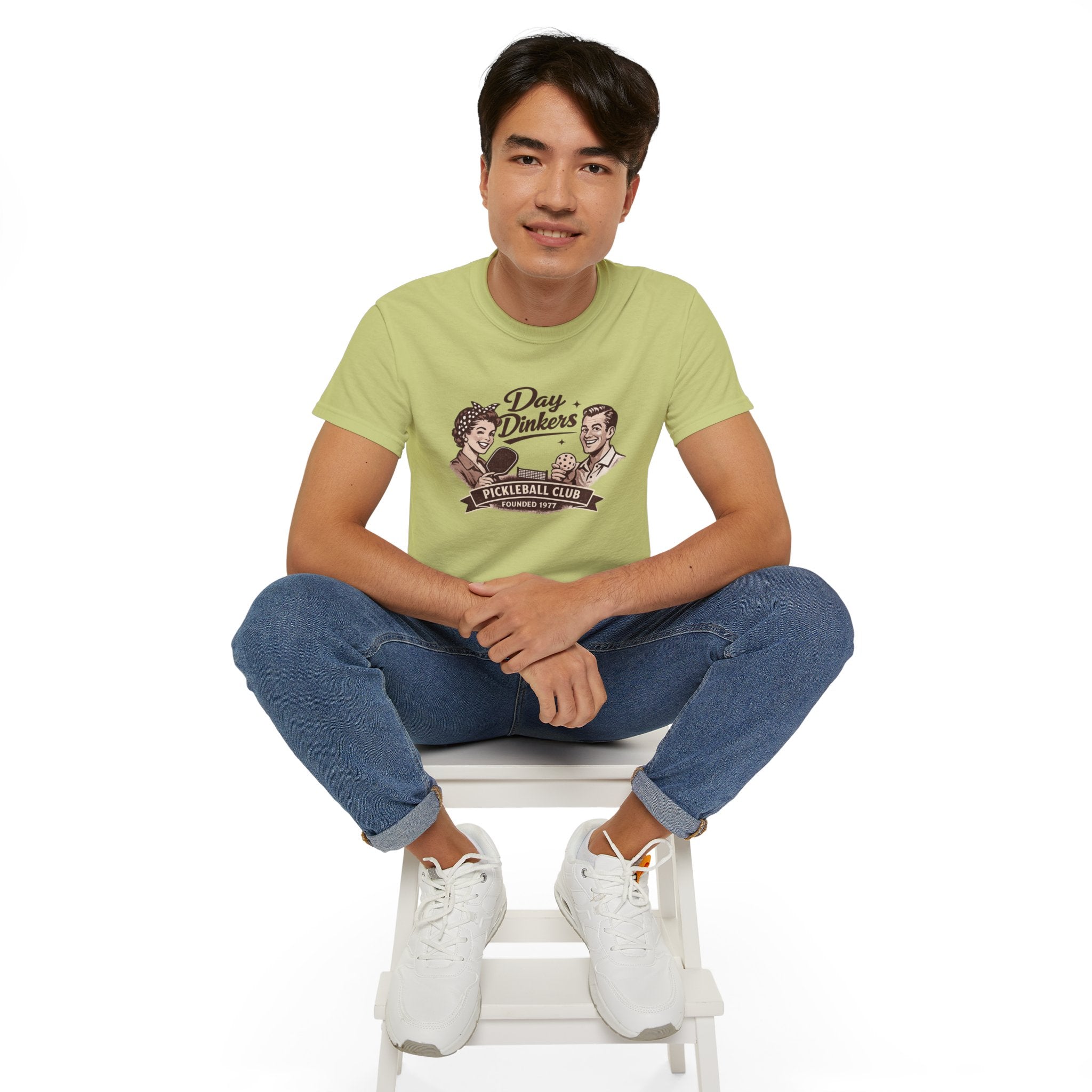 Day Drinkers Pickleball Club Tee – Vintage Pickleball Shirt