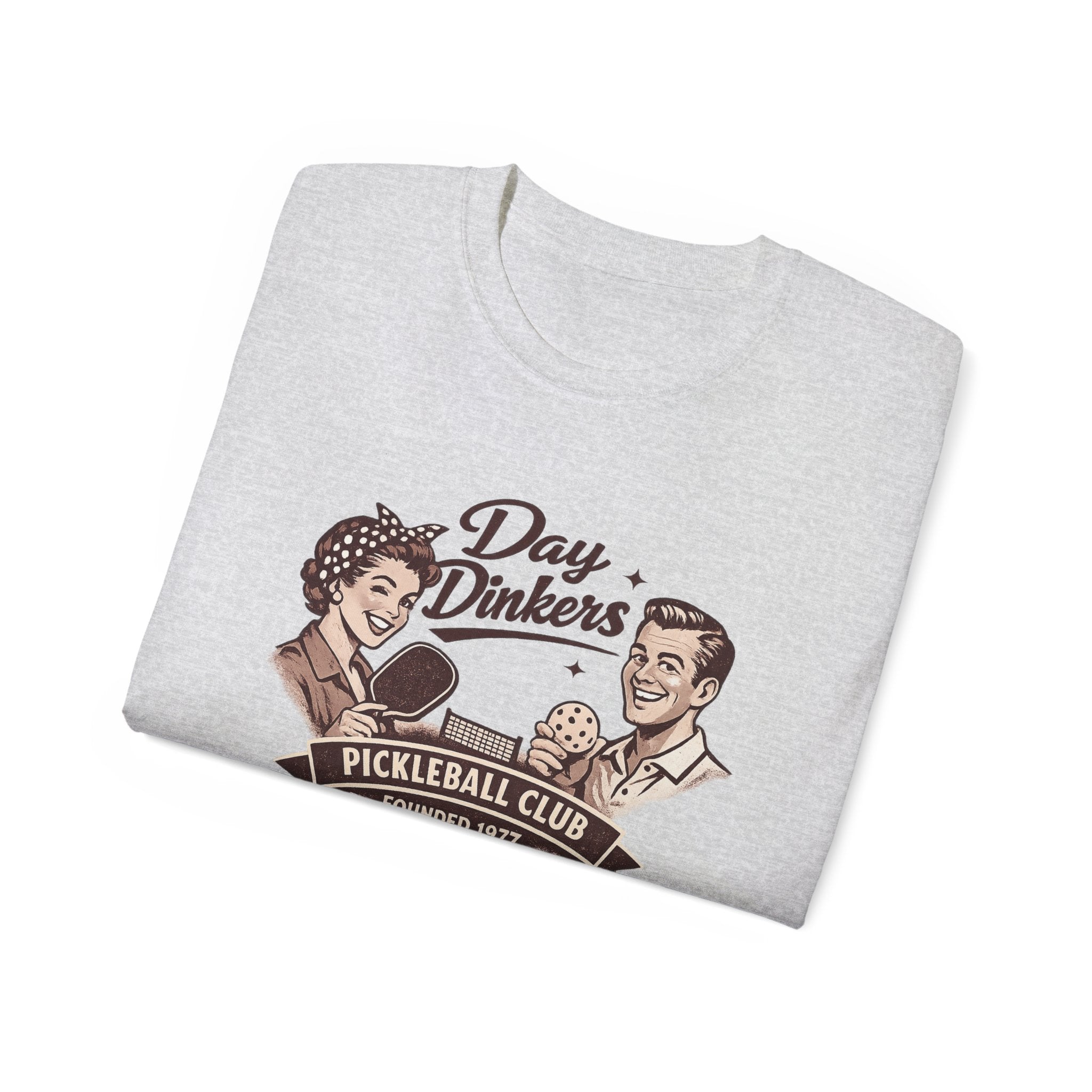 Day Drinkers Pickleball Club Tee – Vintage Pickleball Shirt