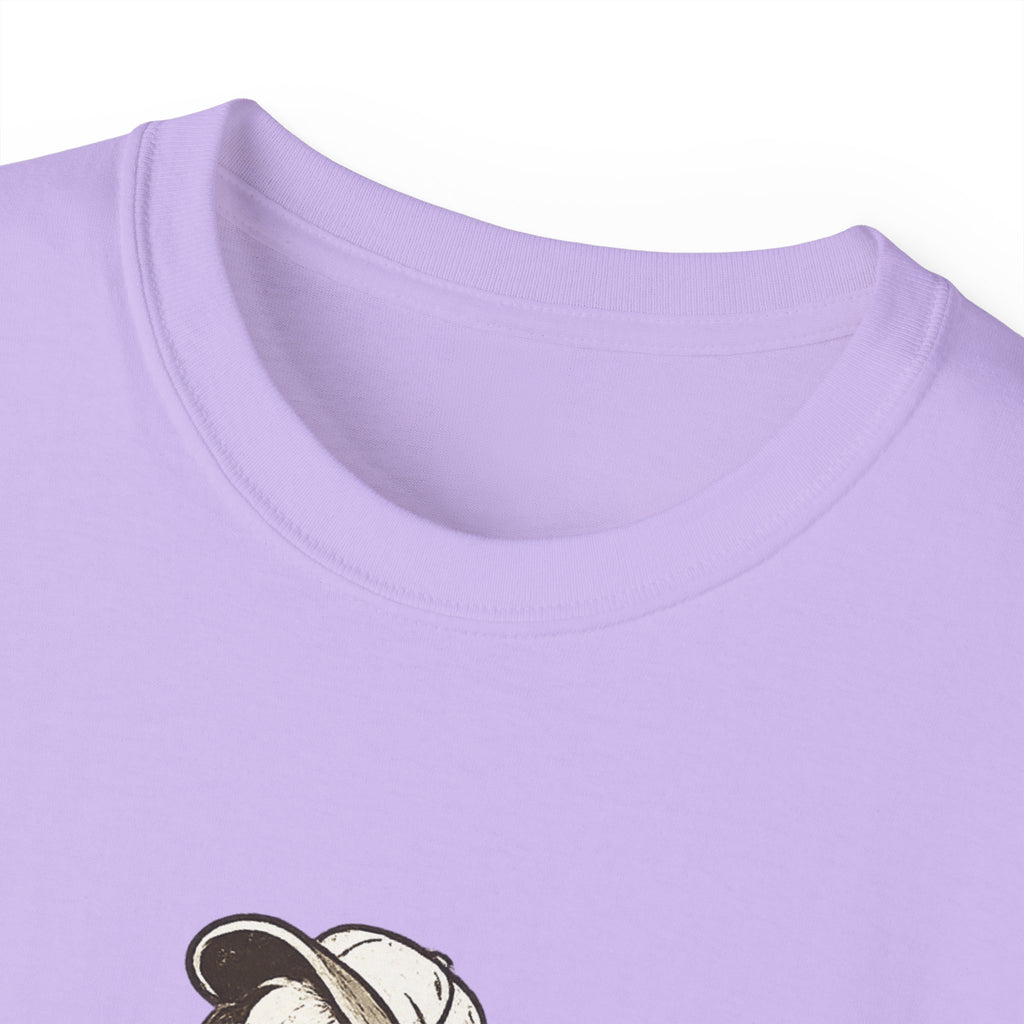 Friendly-ish Woman's Hiking Skunk Tee — Retro Outdoors Graphic T-Shirt