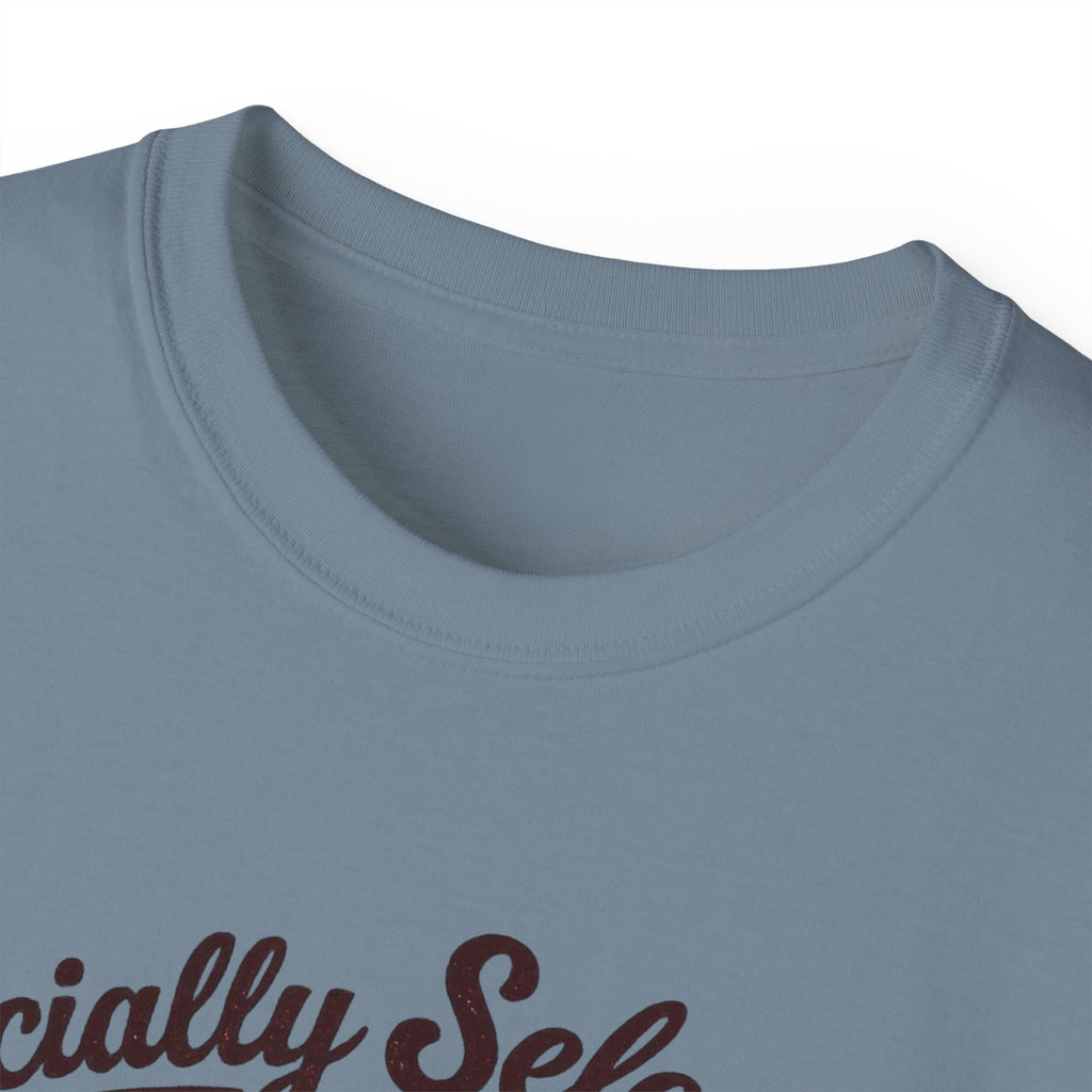 T-Shirt — "Socially Selective Since Birth" Vintage Desert Snake Graphic Tee