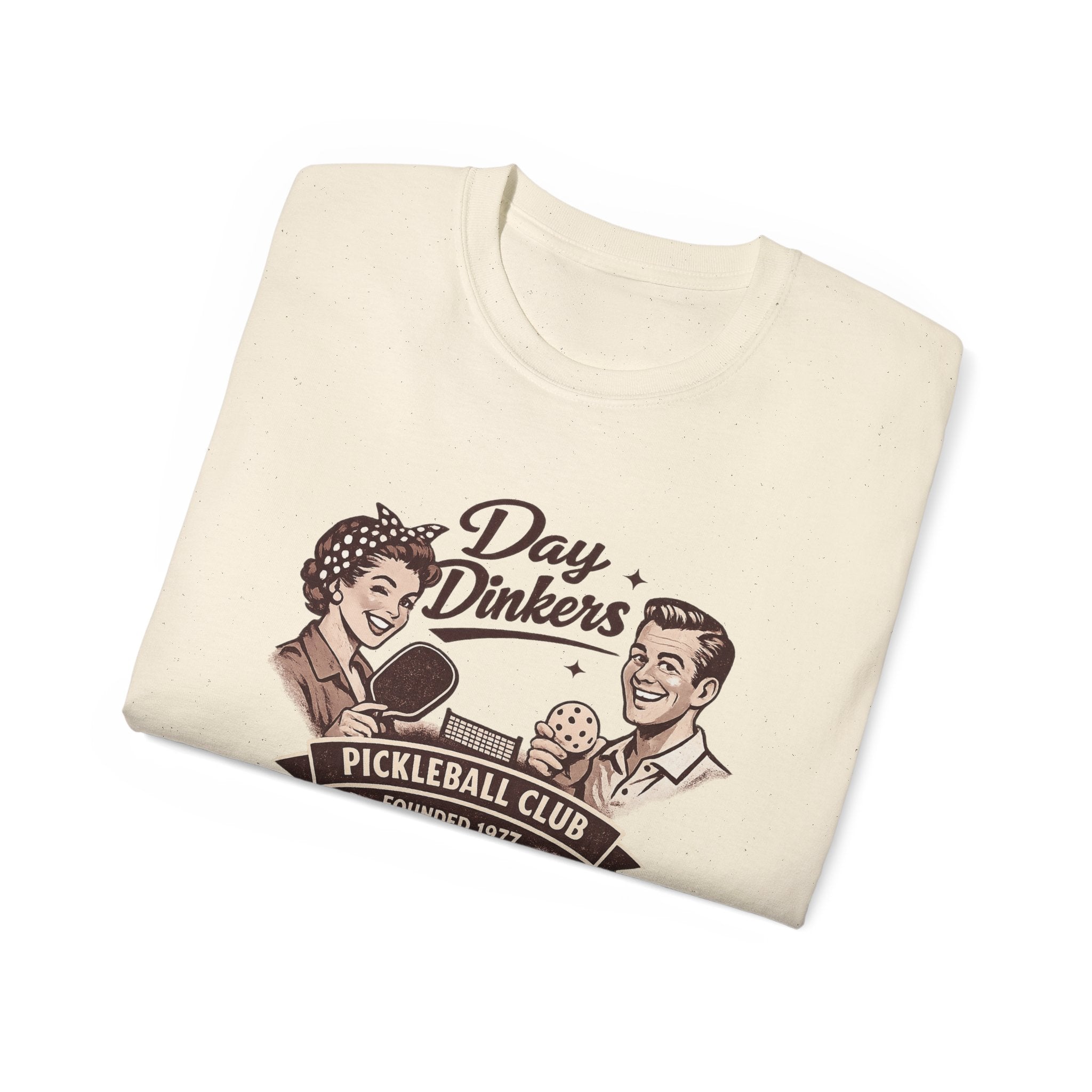 Day Drinkers Pickleball Club Tee – Vintage Pickleball Shirt