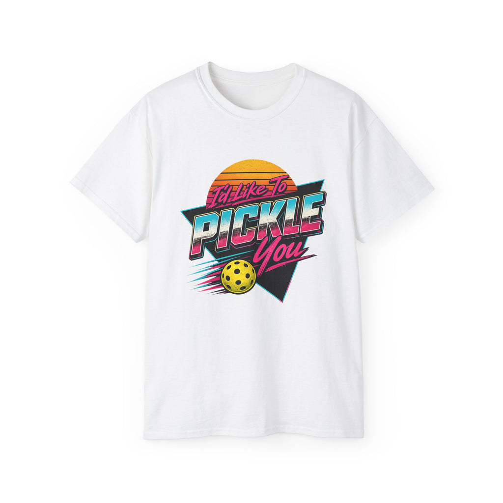 Retro 'I'll Like to Pickle You' Pickleball Tee