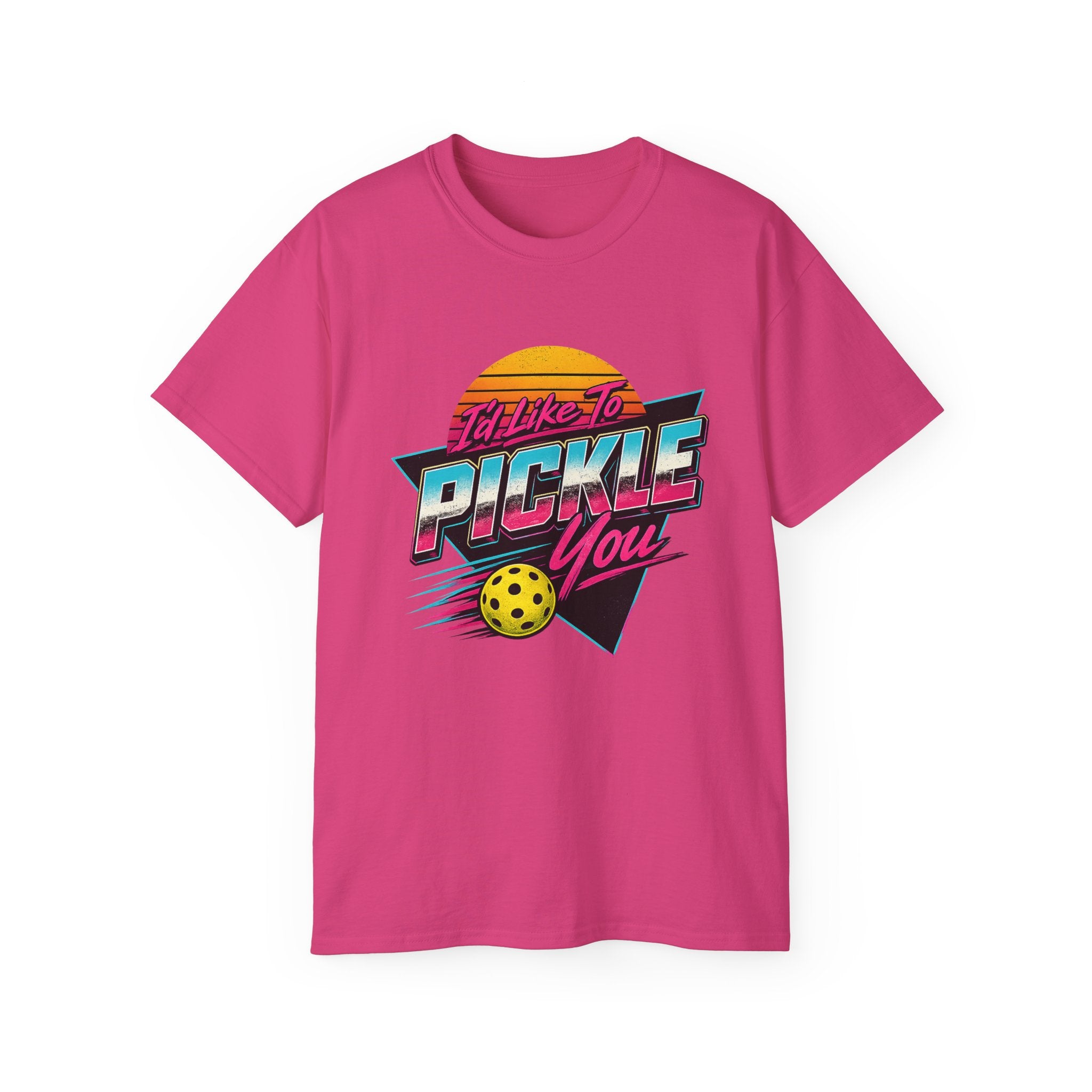 Retro 'I'll Like to Pickle You' Pickleball Tee