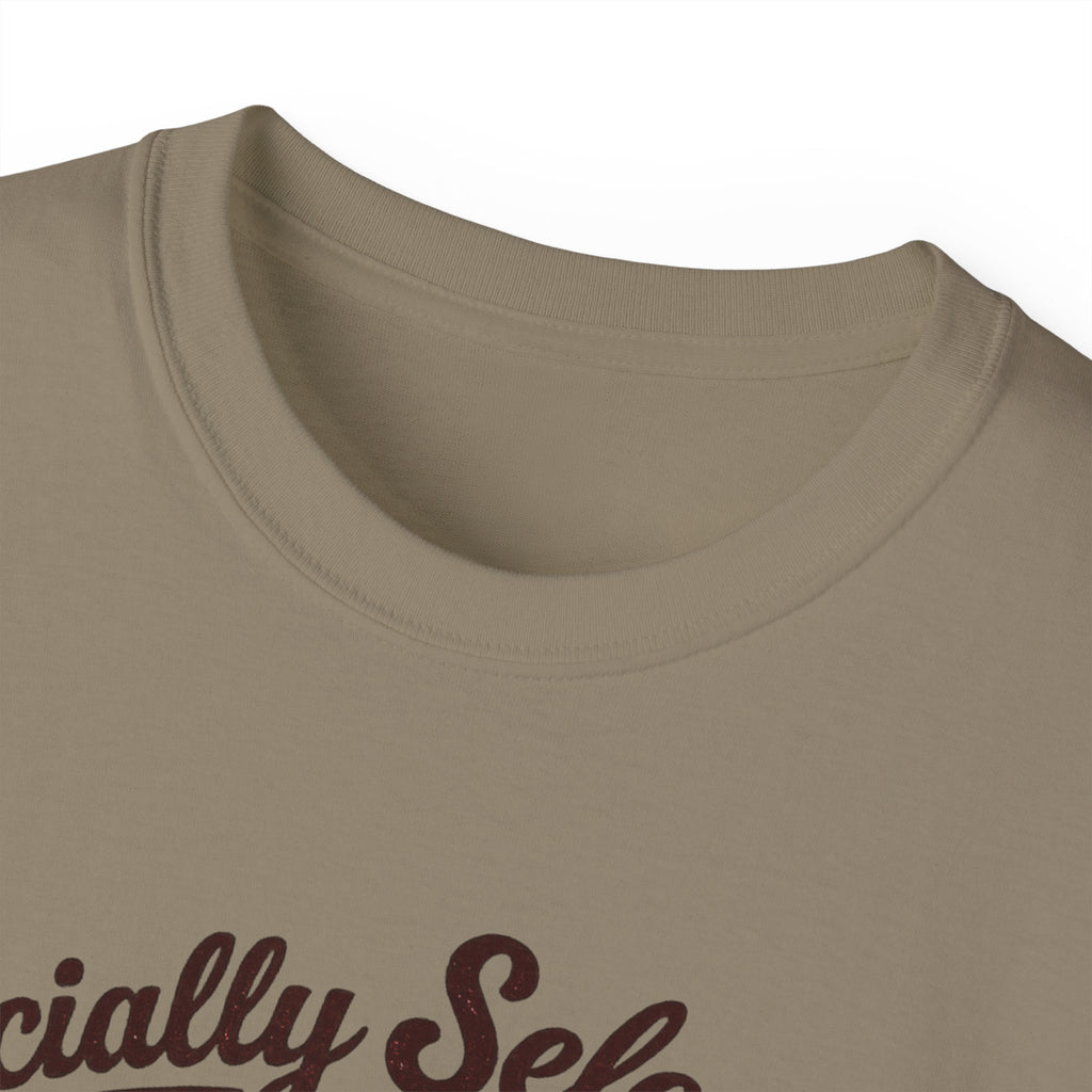 T-Shirt — "Socially Selective Since Birth" Vintage Desert Snake Graphic Tee