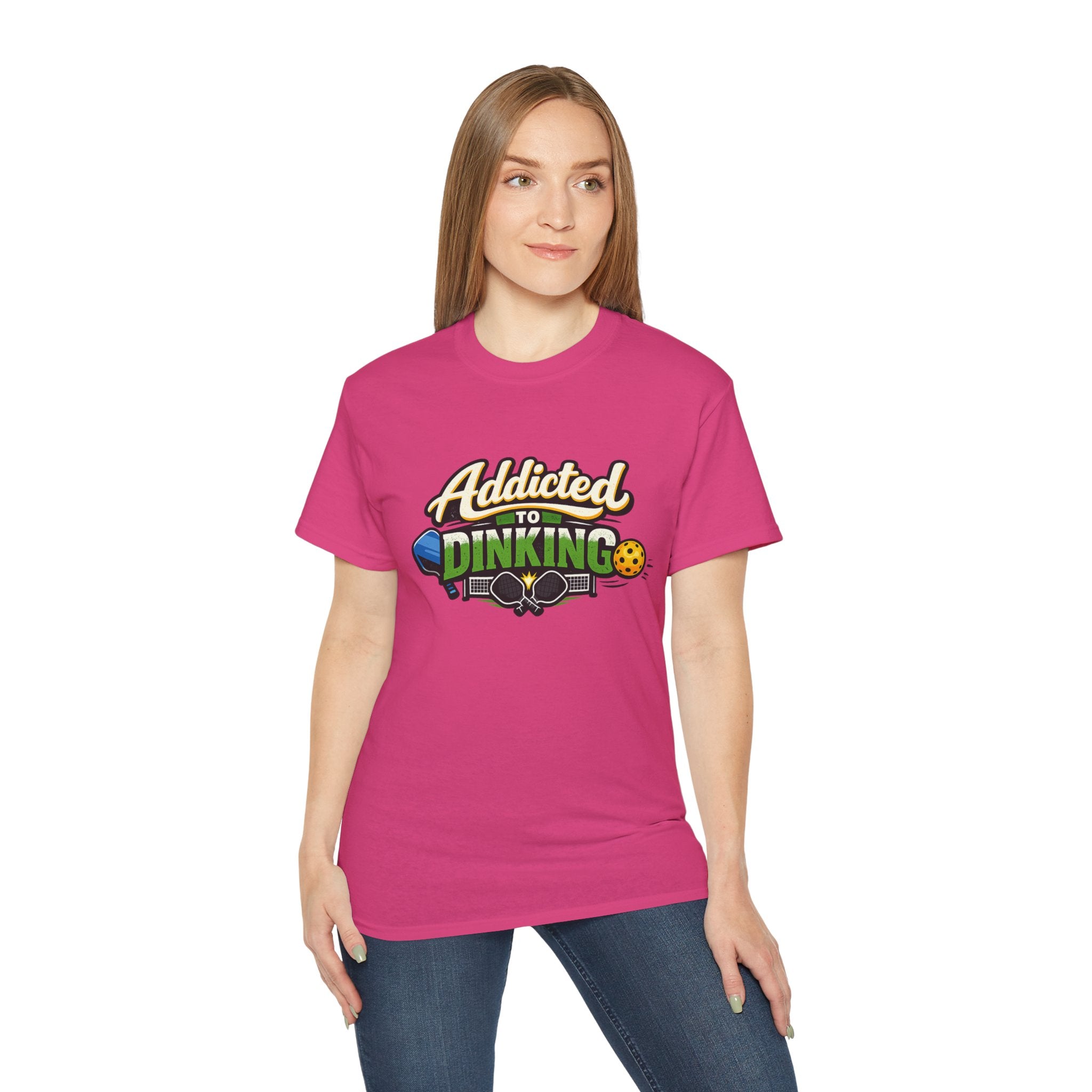 Addicted to Dinking Pickleball T-Shirt