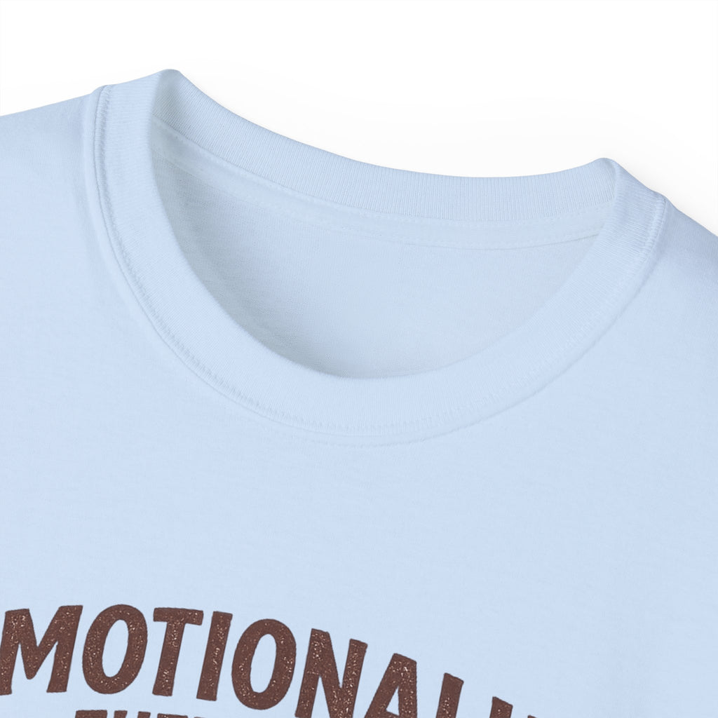 Emotionally Fueled by Snacks T-Shirt — Cute Squirrel Snack Graphic Tee