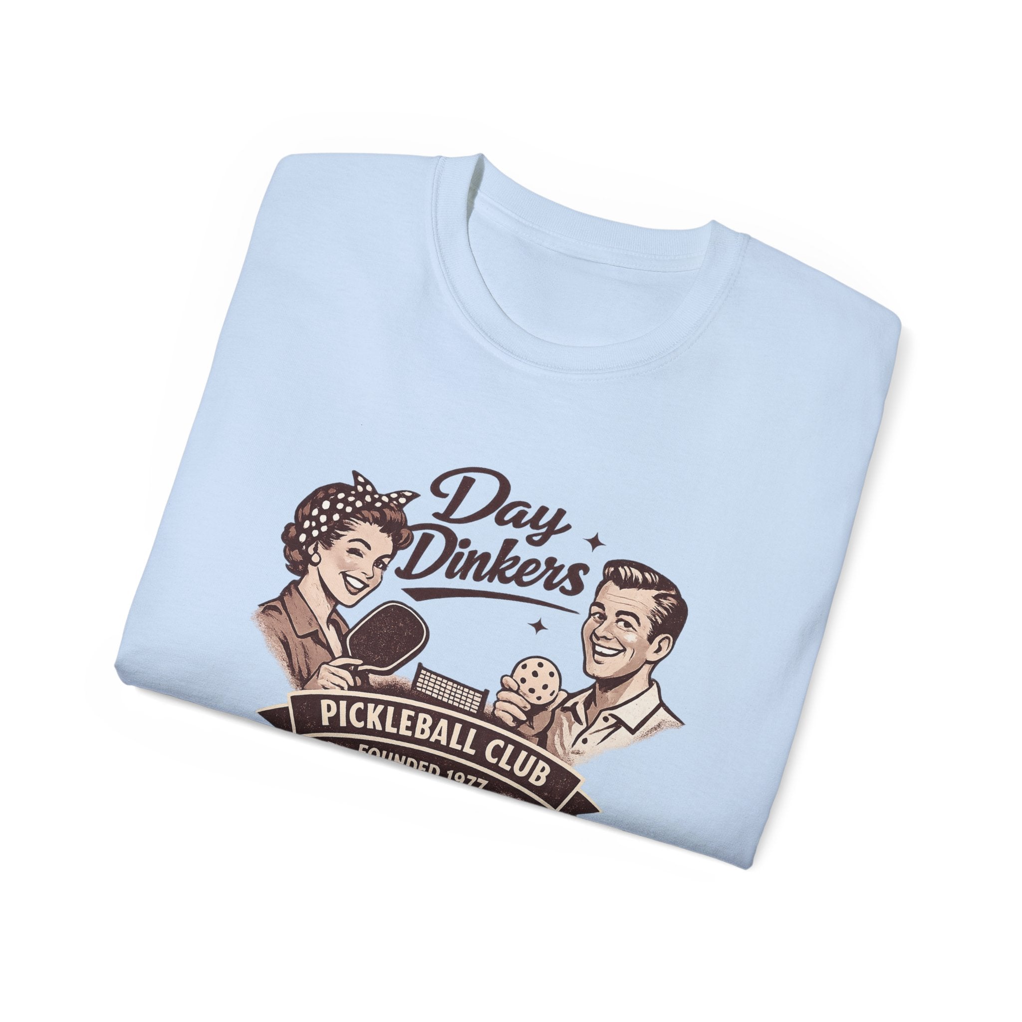 Day Drinkers Pickleball Club Tee – Vintage Pickleball Shirt