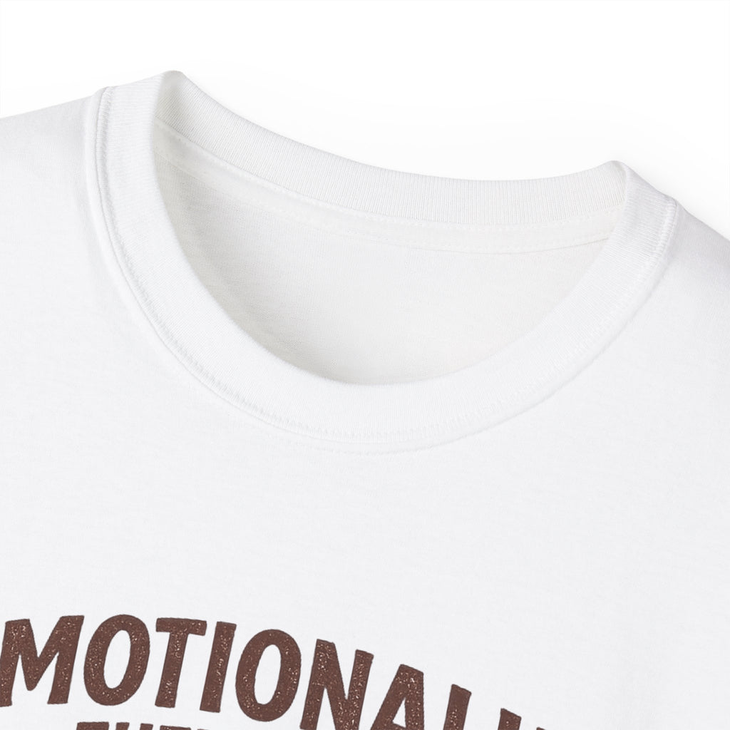 Emotionally Fueled by Snacks T-Shirt — Cute Squirrel Snack Graphic Tee