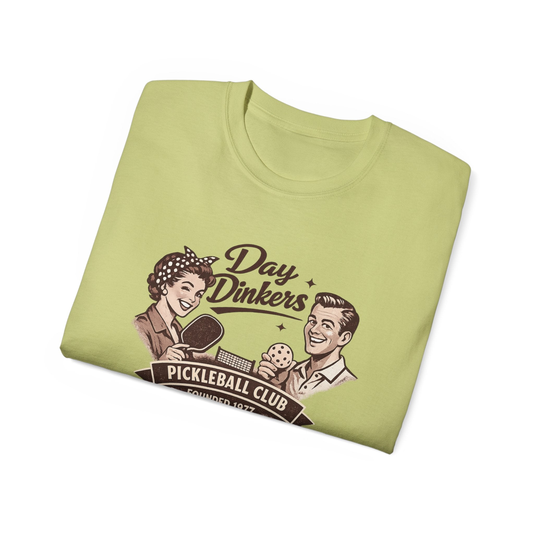 Day Drinkers Pickleball Club Tee – Vintage Pickleball Shirt