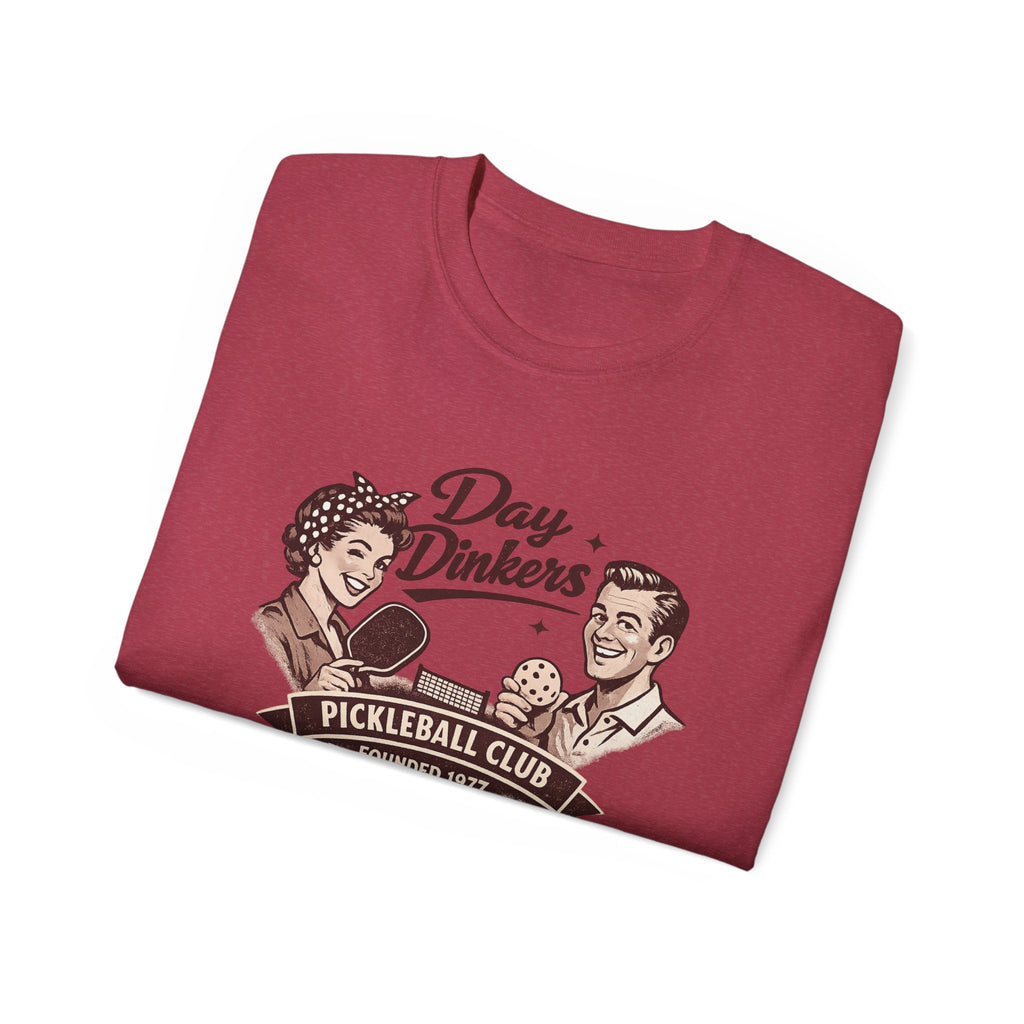Day Drinkers Pickleball Club Tee – Vintage Pickleball Shirt