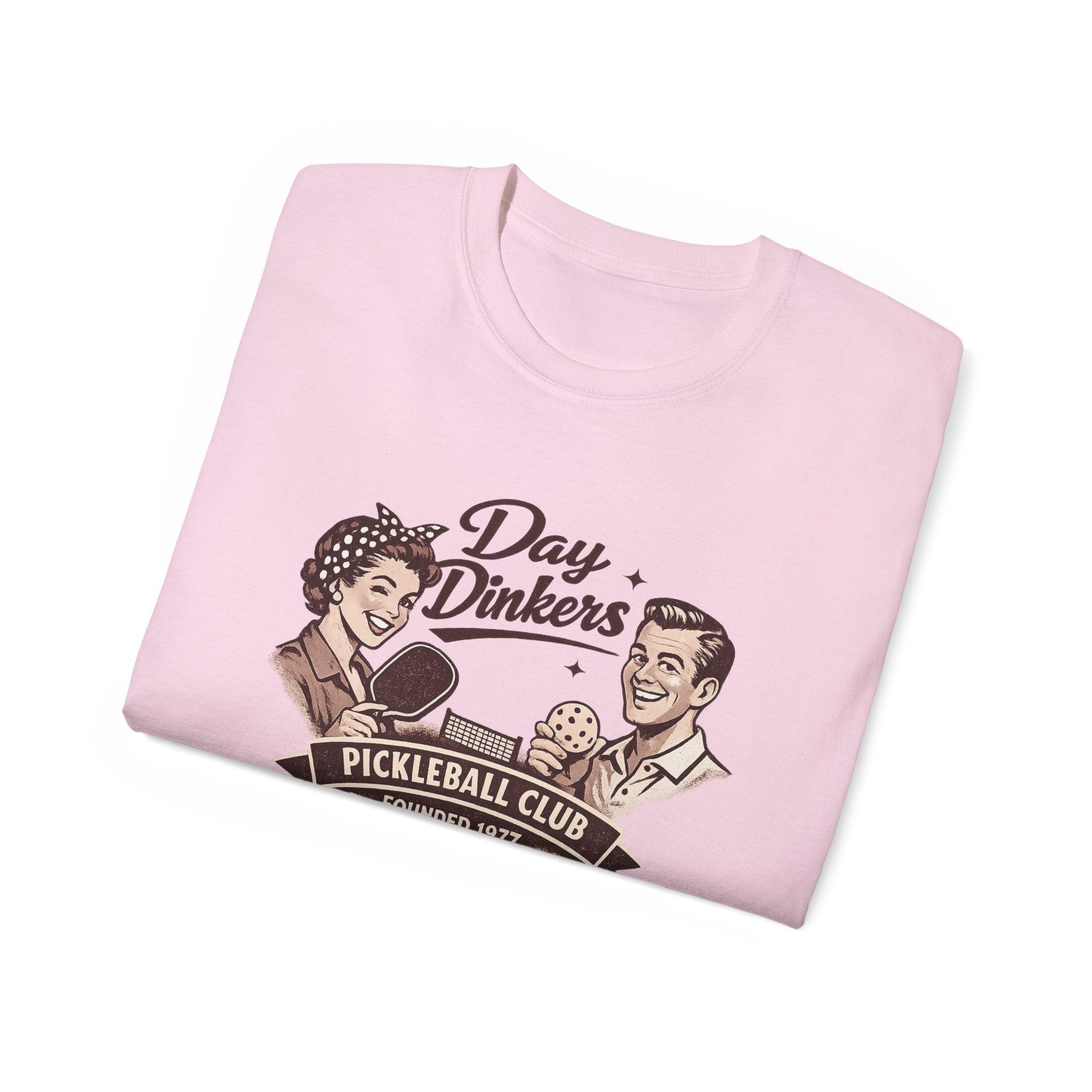 Day Drinkers Pickleball Club Tee – Vintage Pickleball Shirt
