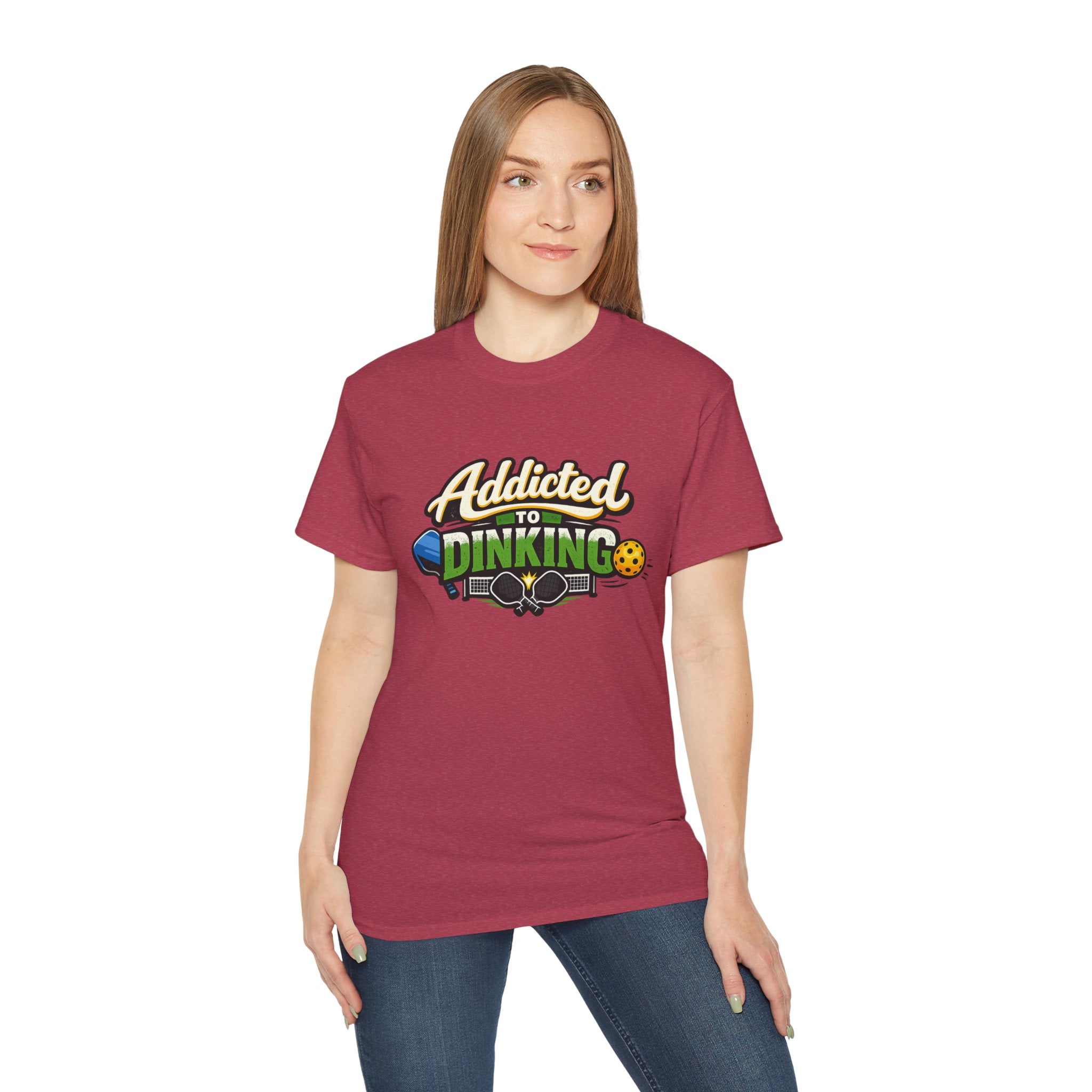 Addicted to Dinking Pickleball T-Shirt