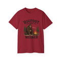 Bigfoot Grabbed My Weiner T-Shirt — Funny Camping Sasquatch Tee