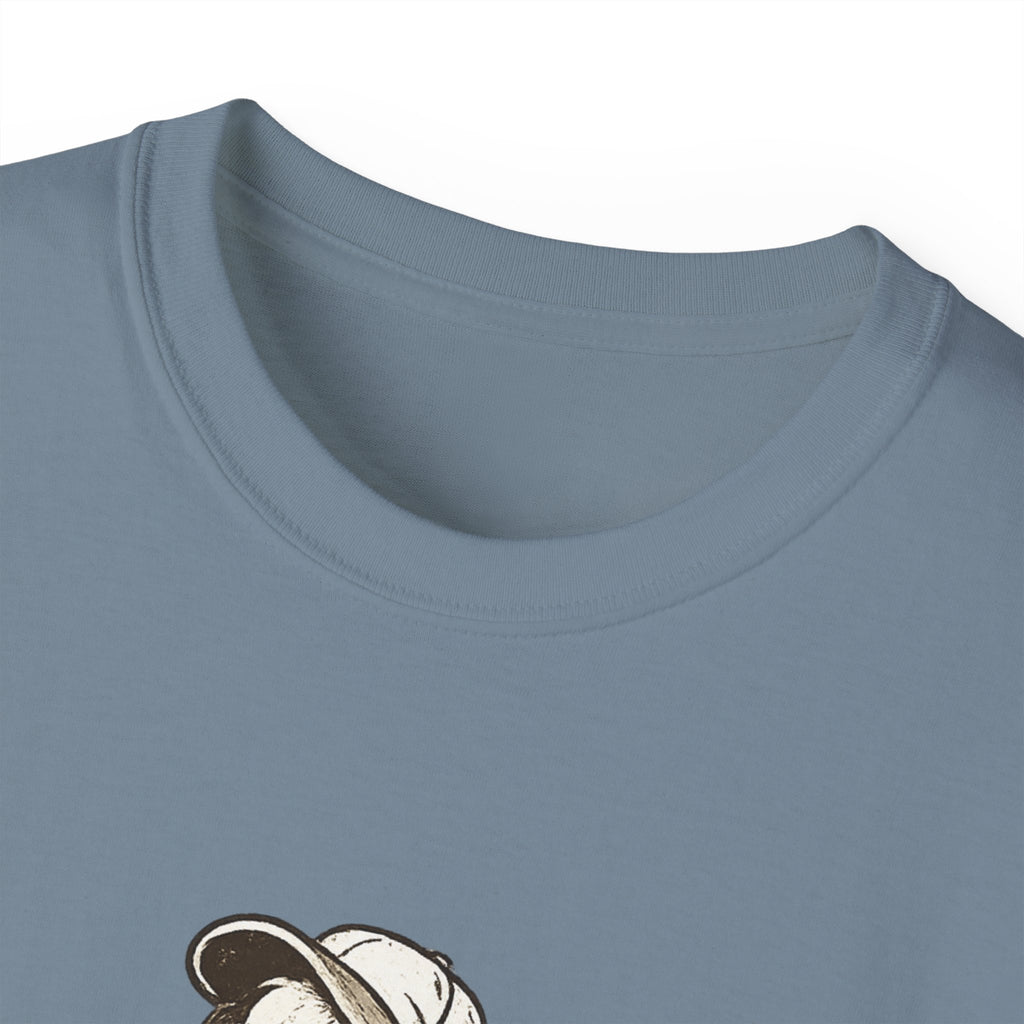 Friendly-ish Woman's Hiking Skunk Tee — Retro Outdoors Graphic T-Shirt