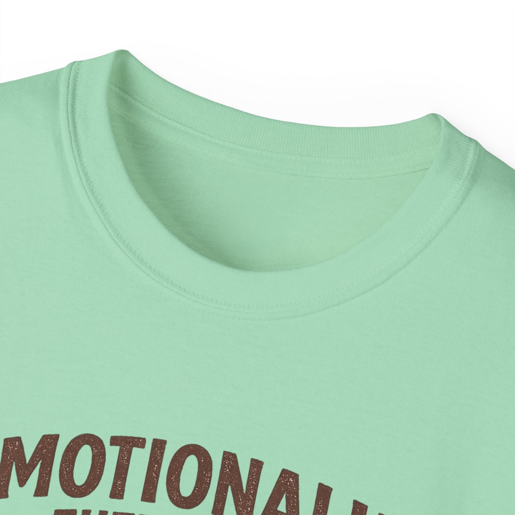 Emotionally Fueled by Snacks T-Shirt — Cute Squirrel Snack Graphic Tee