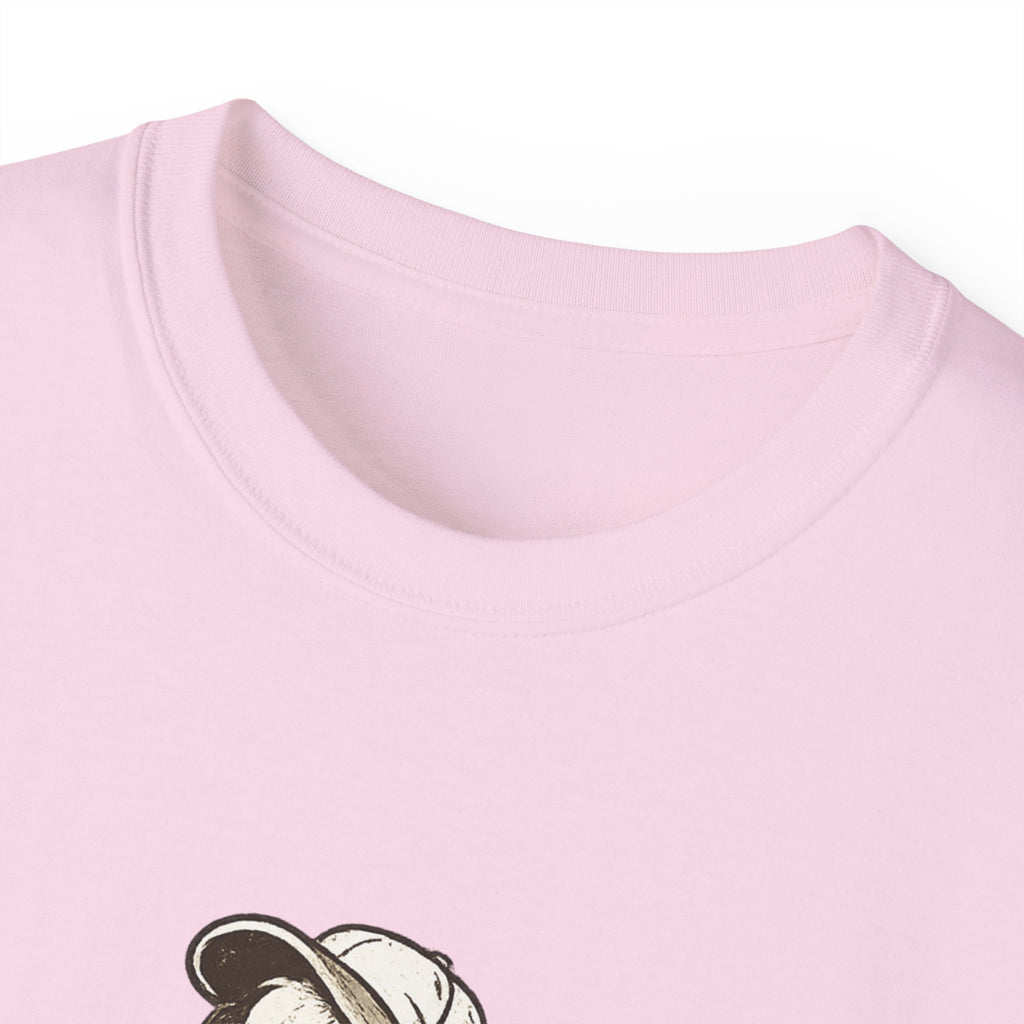 Friendly-ish Woman's Hiking Skunk Tee — Retro Outdoors Graphic T-Shirt