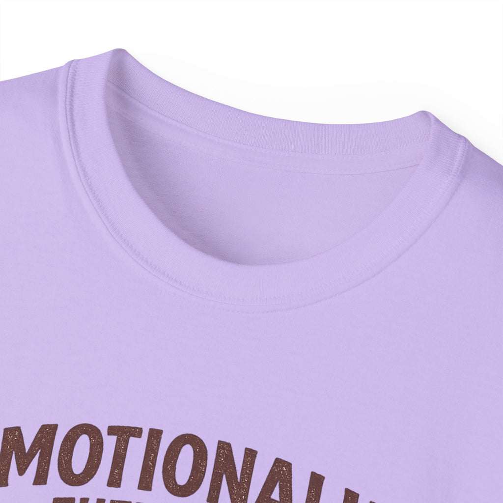 Emotionally Fueled by Snacks T-Shirt — Cute Squirrel Snack Graphic Tee