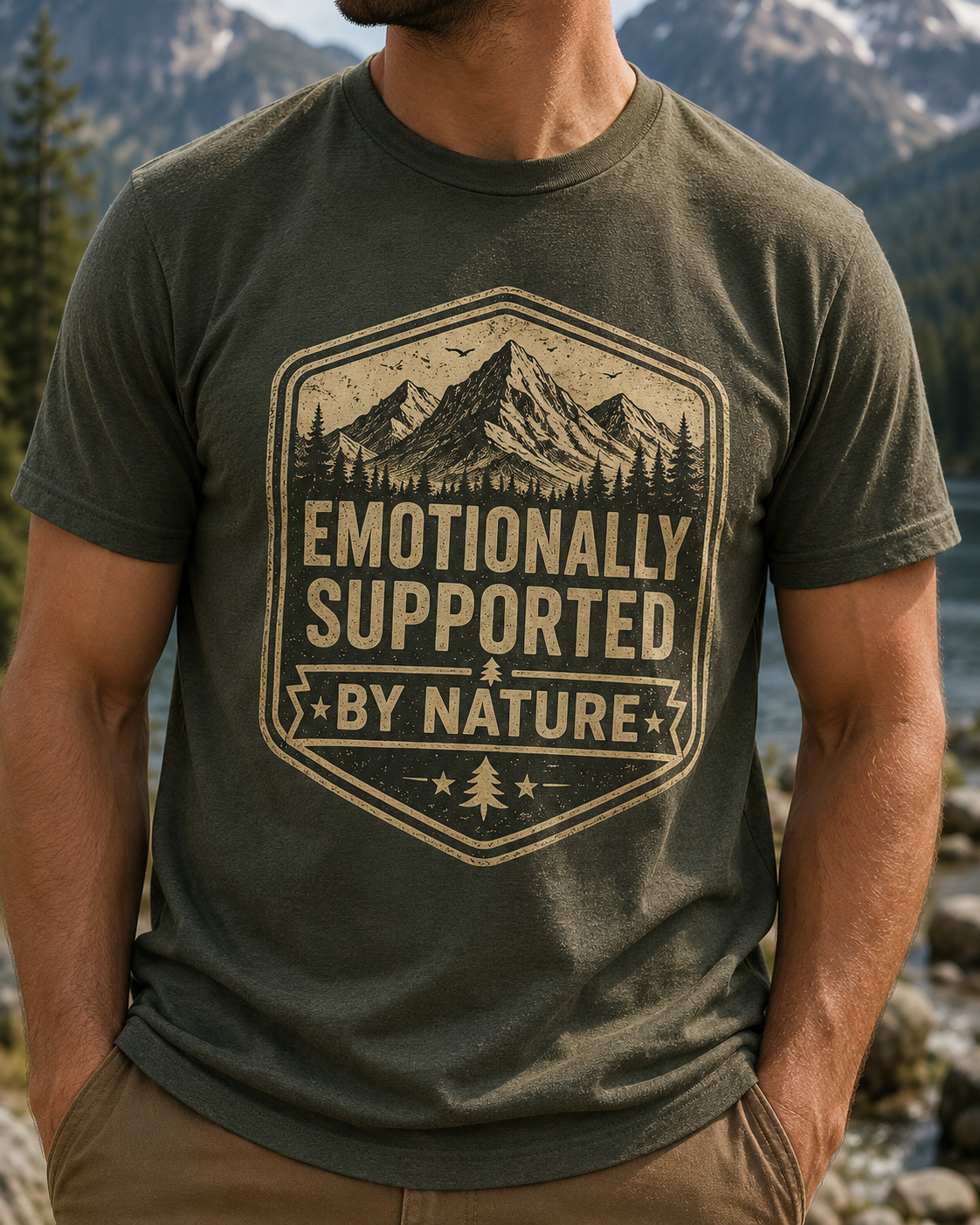 Emotionally Supported by Nature T-Shirt