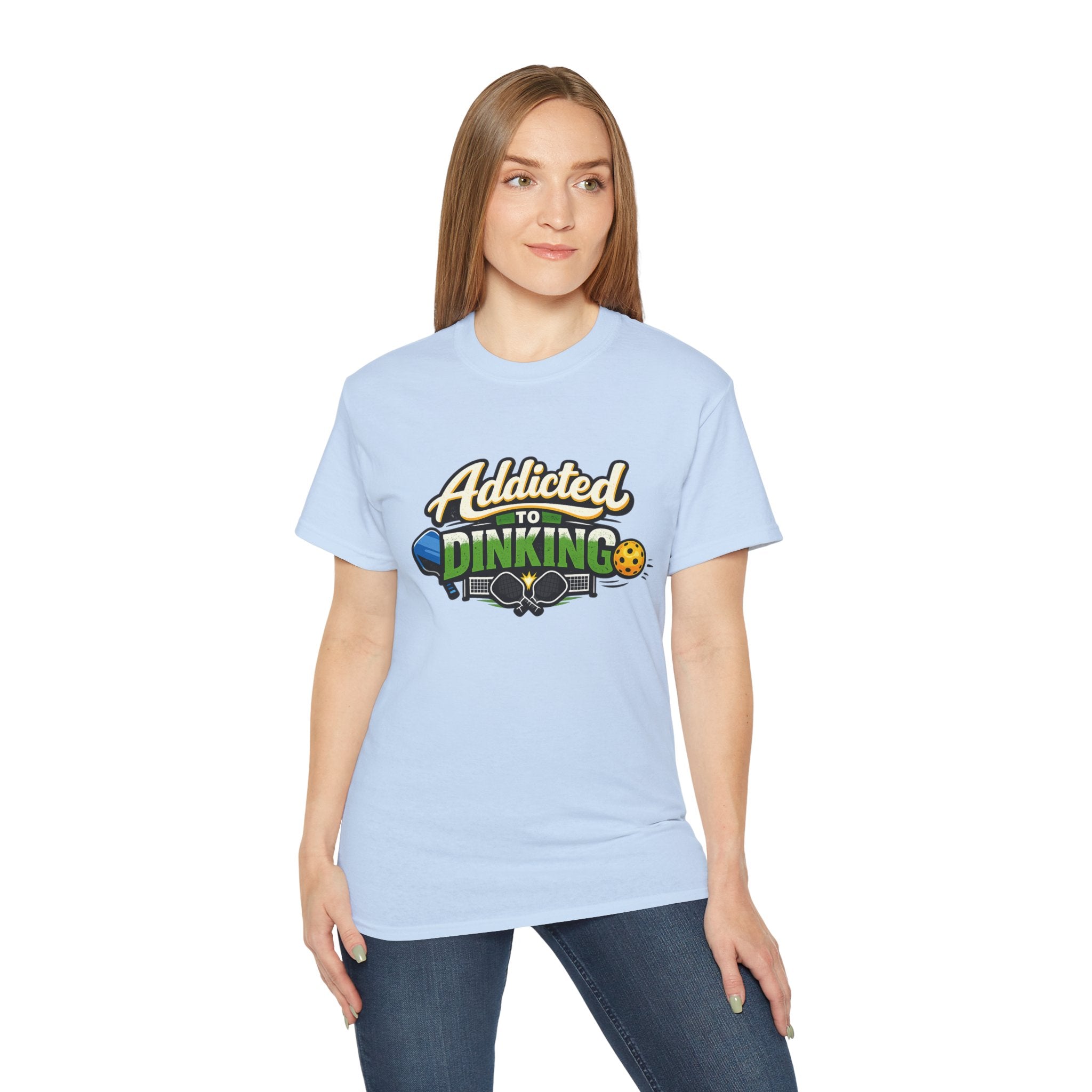 Addicted to Dinking Pickleball T-Shirt