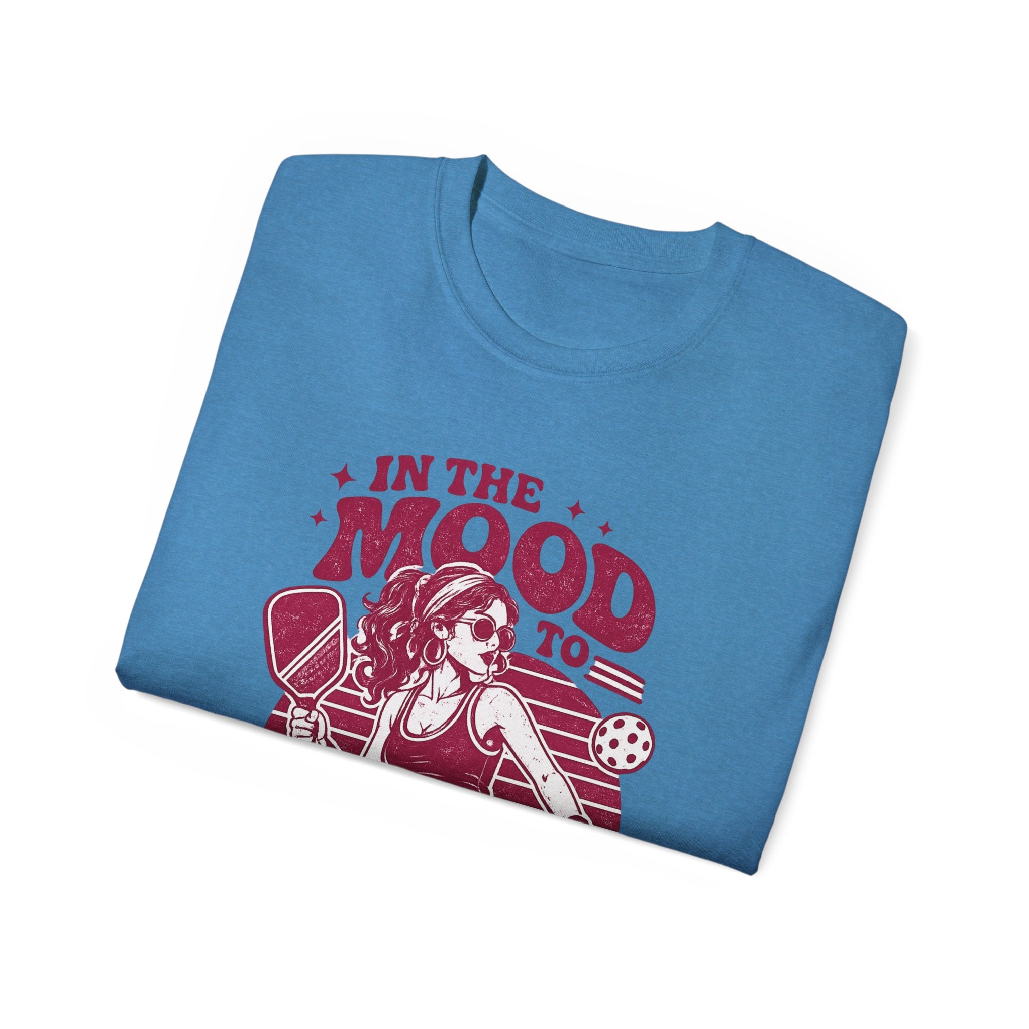 Pickleball Tee – "In the Mood to Bang One Out" Graphic Shirt