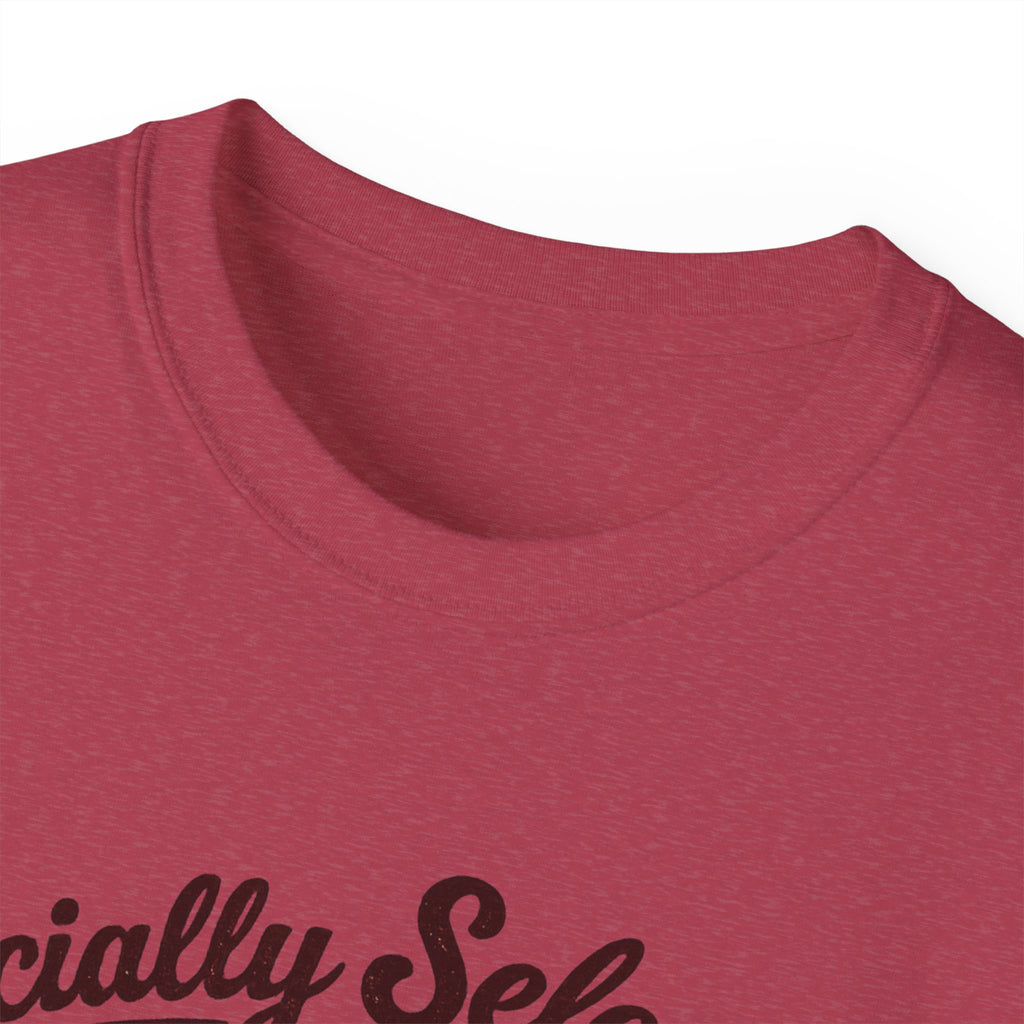 T-Shirt — "Socially Selective Since Birth" Vintage Desert Snake Graphic Tee