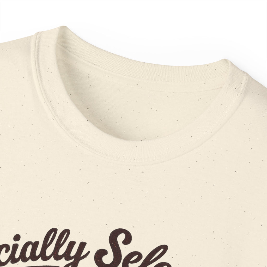 T-Shirt — "Socially Selective Since Birth" Vintage Desert Snake Graphic Tee