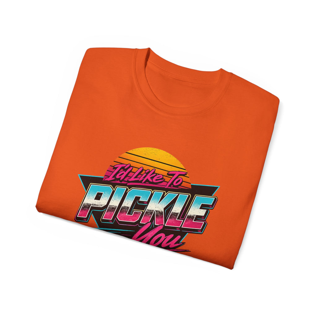 Retro 'I'll Like to Pickle You' Pickleball Tee