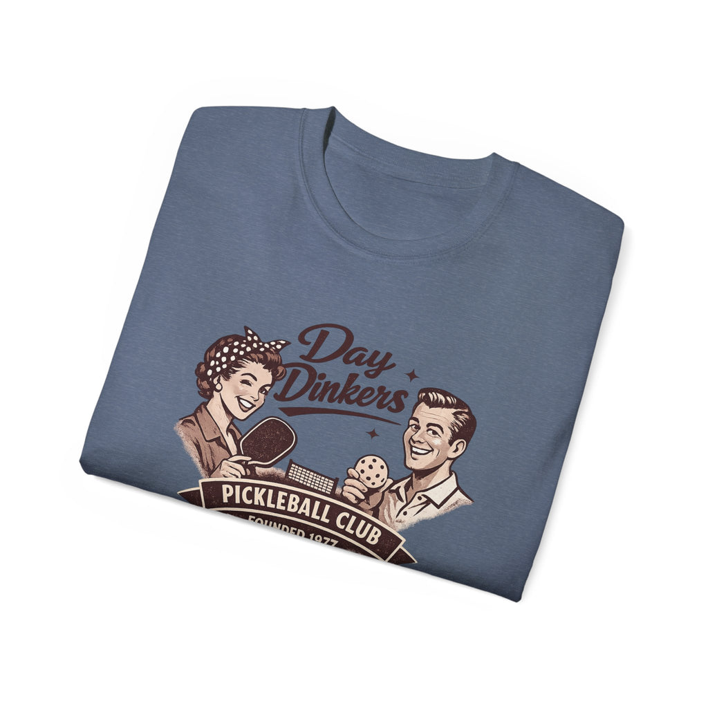 Day Drinkers Pickleball Club Tee – Vintage Pickleball Shirt