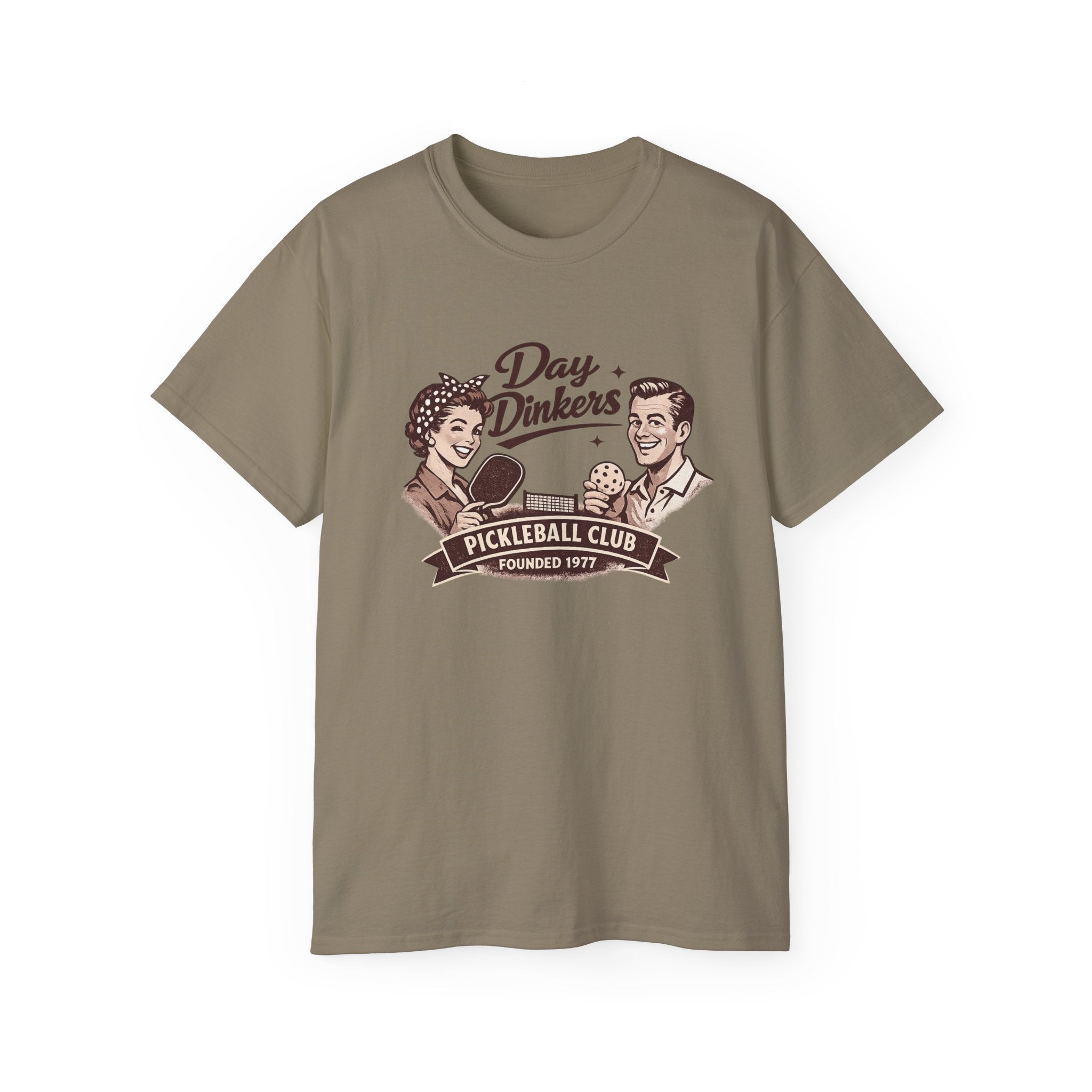 Day Drinkers Pickleball Club Tee – Vintage Pickleball Shirt