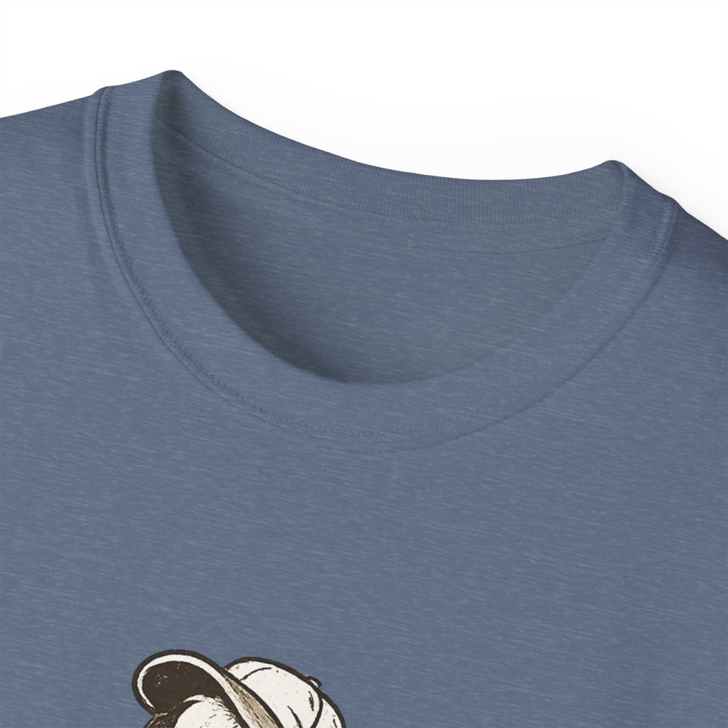 Friendly-ish Woman's Hiking Skunk Tee — Retro Outdoors Graphic T-Shirt