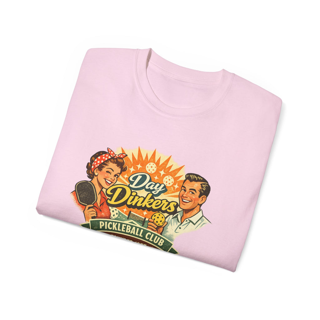 Day Drinkers Pickleball Club T-Shirt — Retro Pickleball Tee