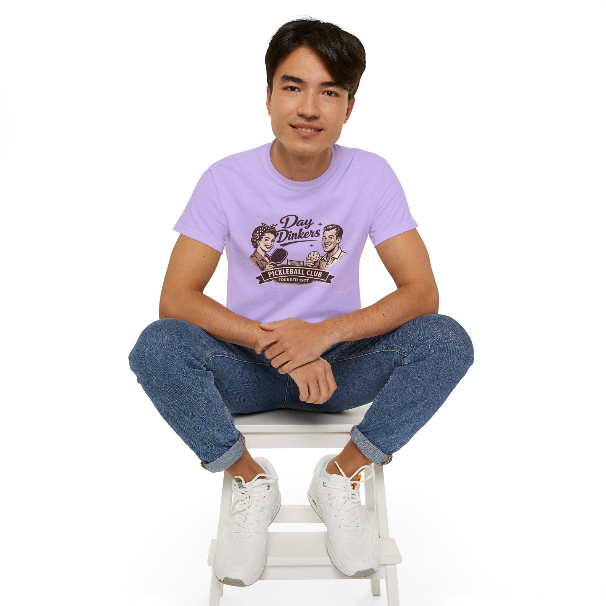 Day Drinkers Pickleball Club Tee – Vintage Pickleball Shirt