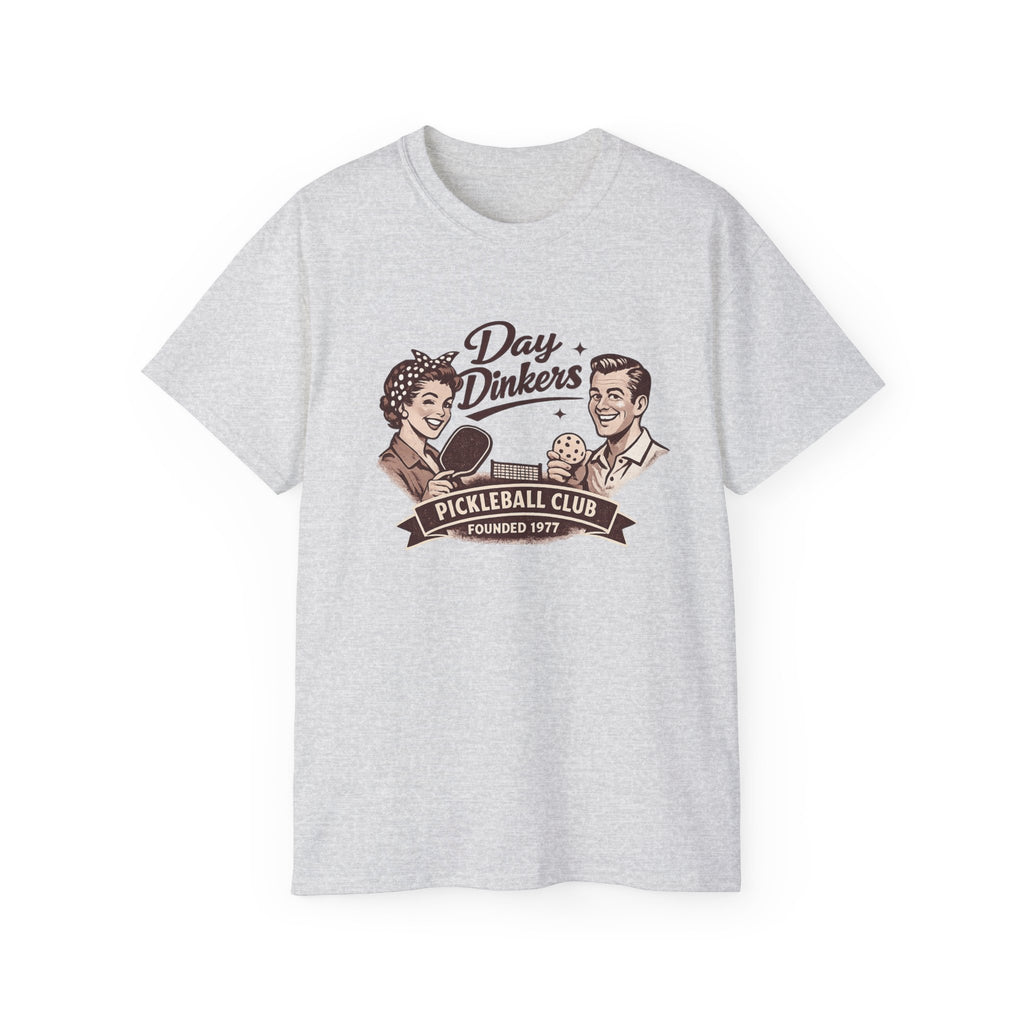 Day Drinkers Pickleball Club Tee – Vintage Pickleball Shirt