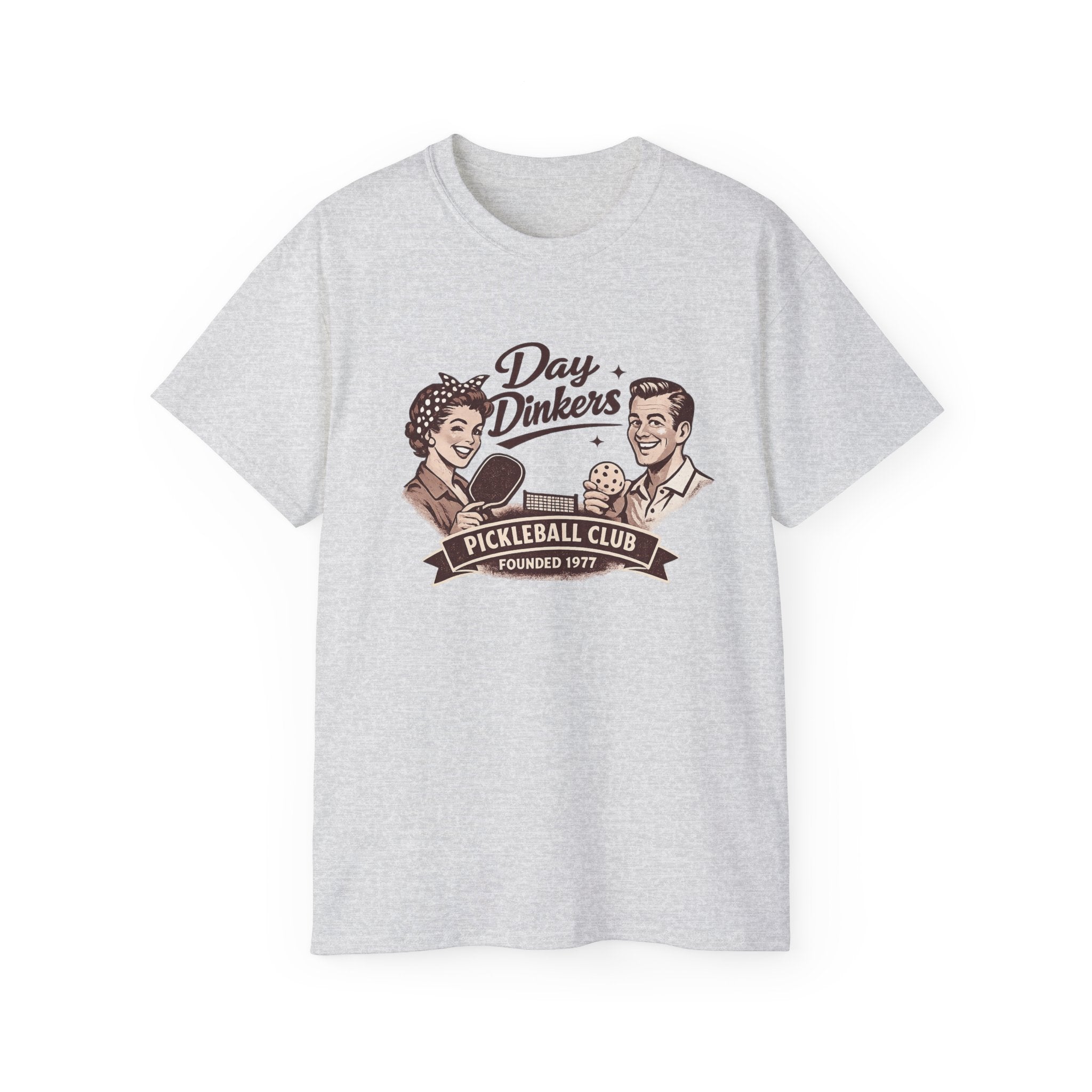 Day Drinkers Pickleball Club Tee – Vintage Pickleball Shirt