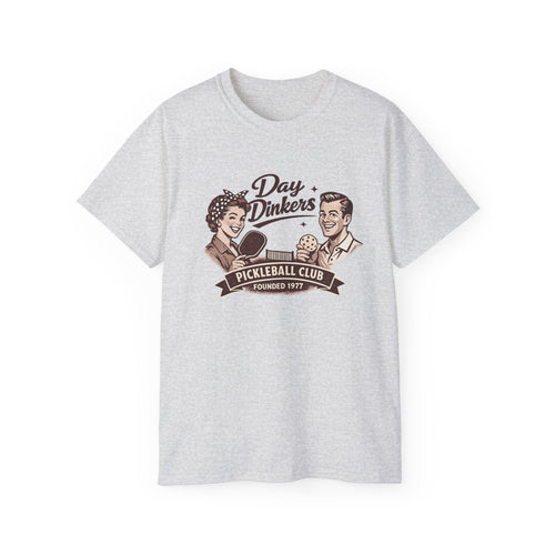 Day Drinkers Pickleball Club Tee – Vintage Pickleball Shirt