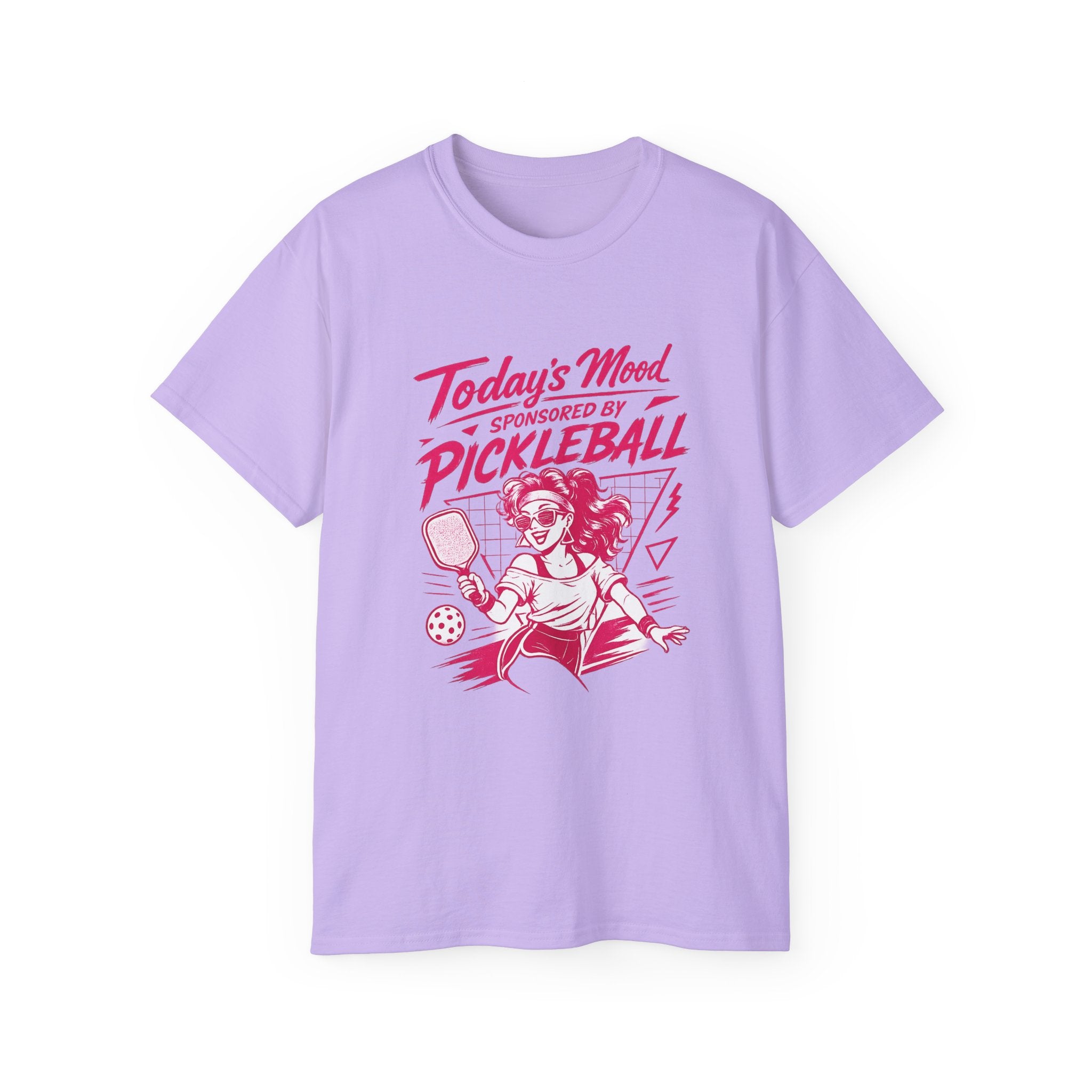 Pickleball Tee — "Today's Mood Sponsored by Pickleball" Retro Sports Shirt