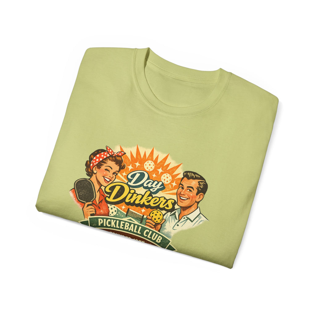 Day Drinkers Pickleball Club T-Shirt — Retro Pickleball Tee