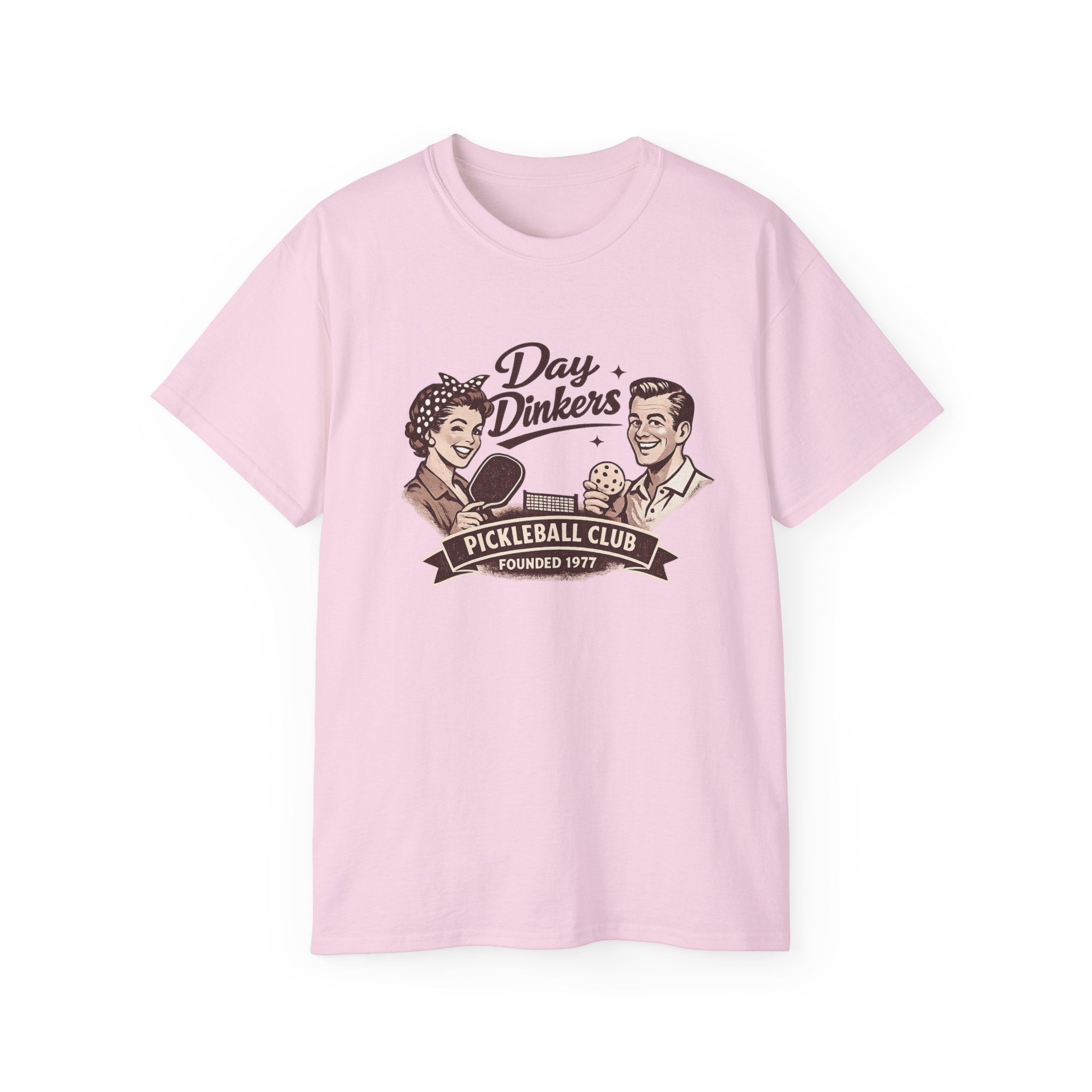 Day Drinkers Pickleball Club Tee – Vintage Pickleball Shirt