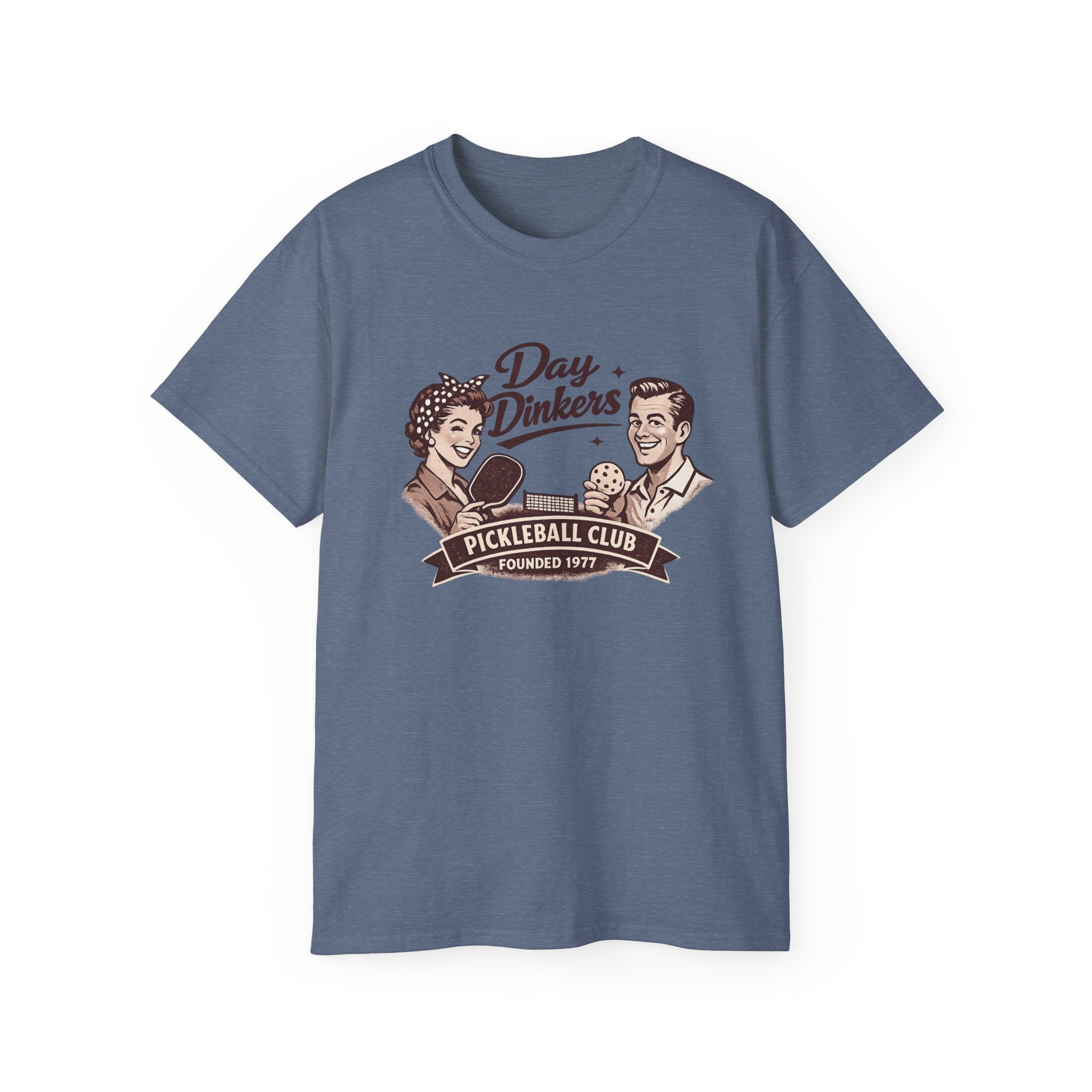 Day Drinkers Pickleball Club Tee – Vintage Pickleball Shirt