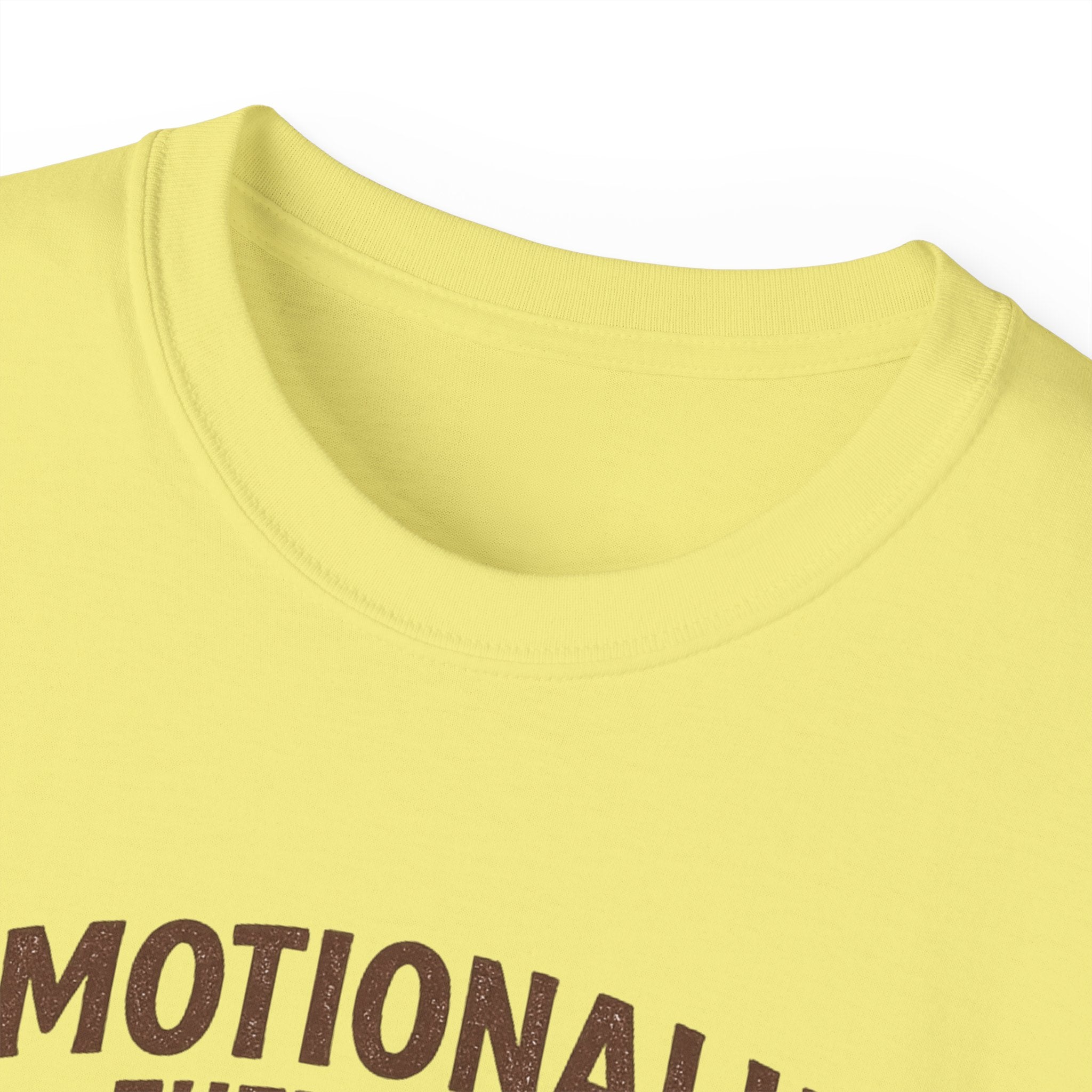 Emotionally Fueled by Snacks T-Shirt — Cute Squirrel Snack Graphic Tee