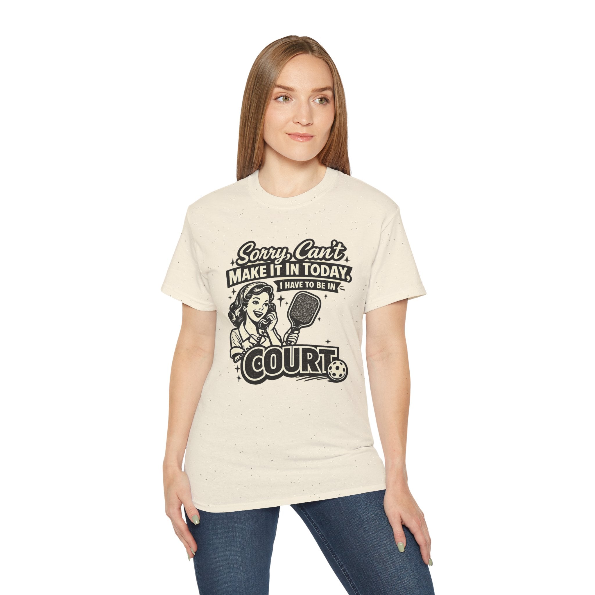 Sorry, Can’t Make It Today I Have To Be In Court Pickleball T-Shirt