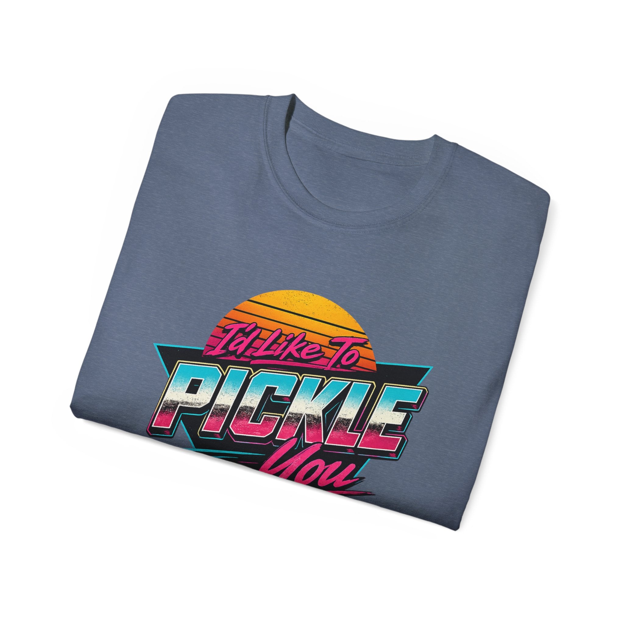 Retro 'I'll Like to Pickle You' Pickleball Tee