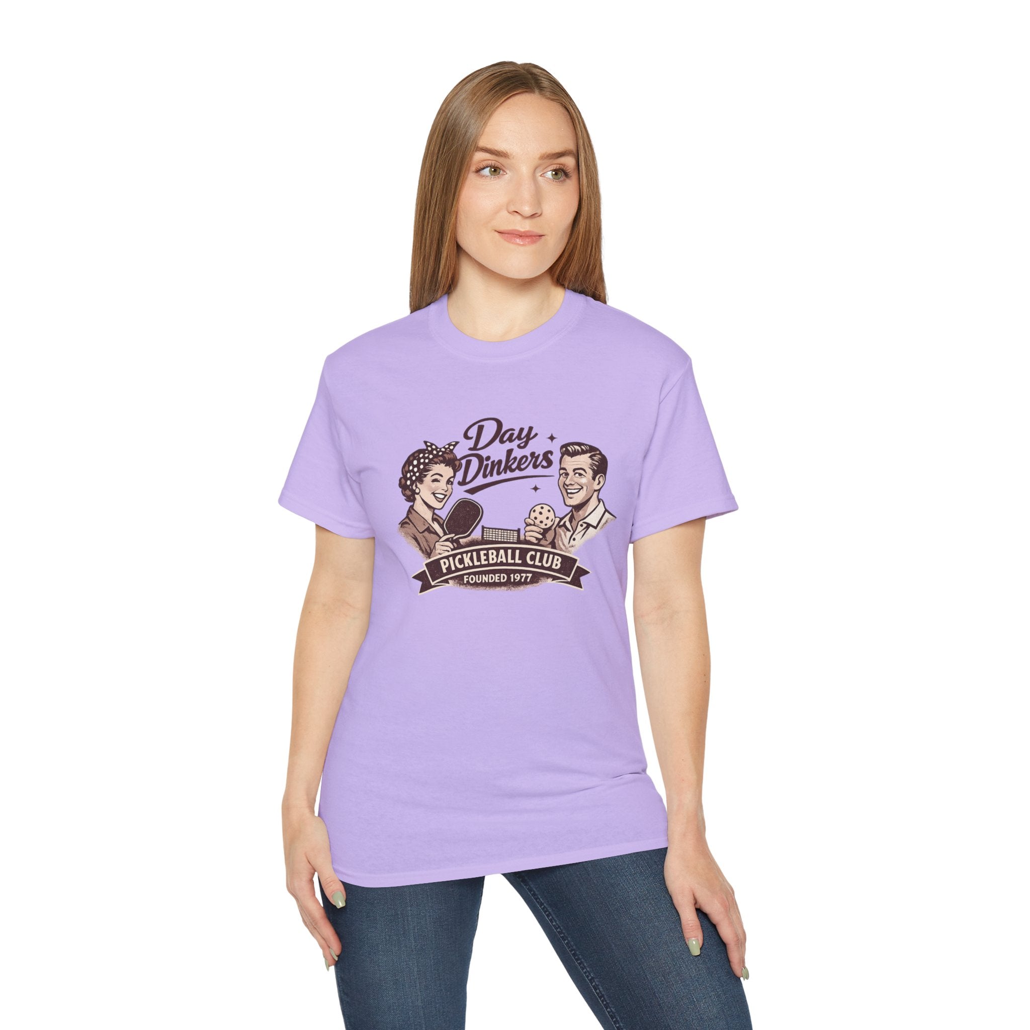 Day Drinkers Pickleball Club Tee – Vintage Pickleball Shirt