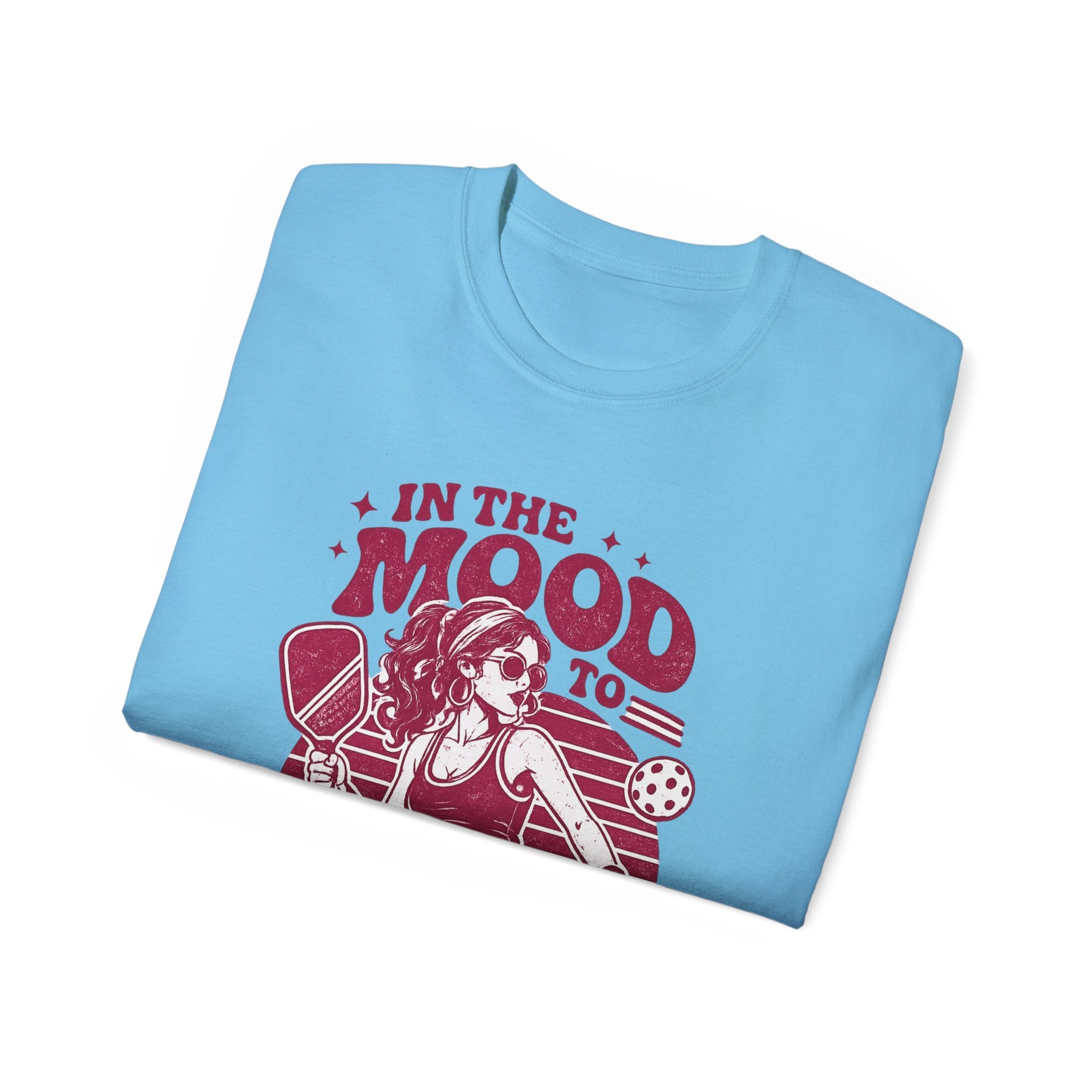 Pickleball Tee – "In the Mood to Bang One Out" Graphic Shirt