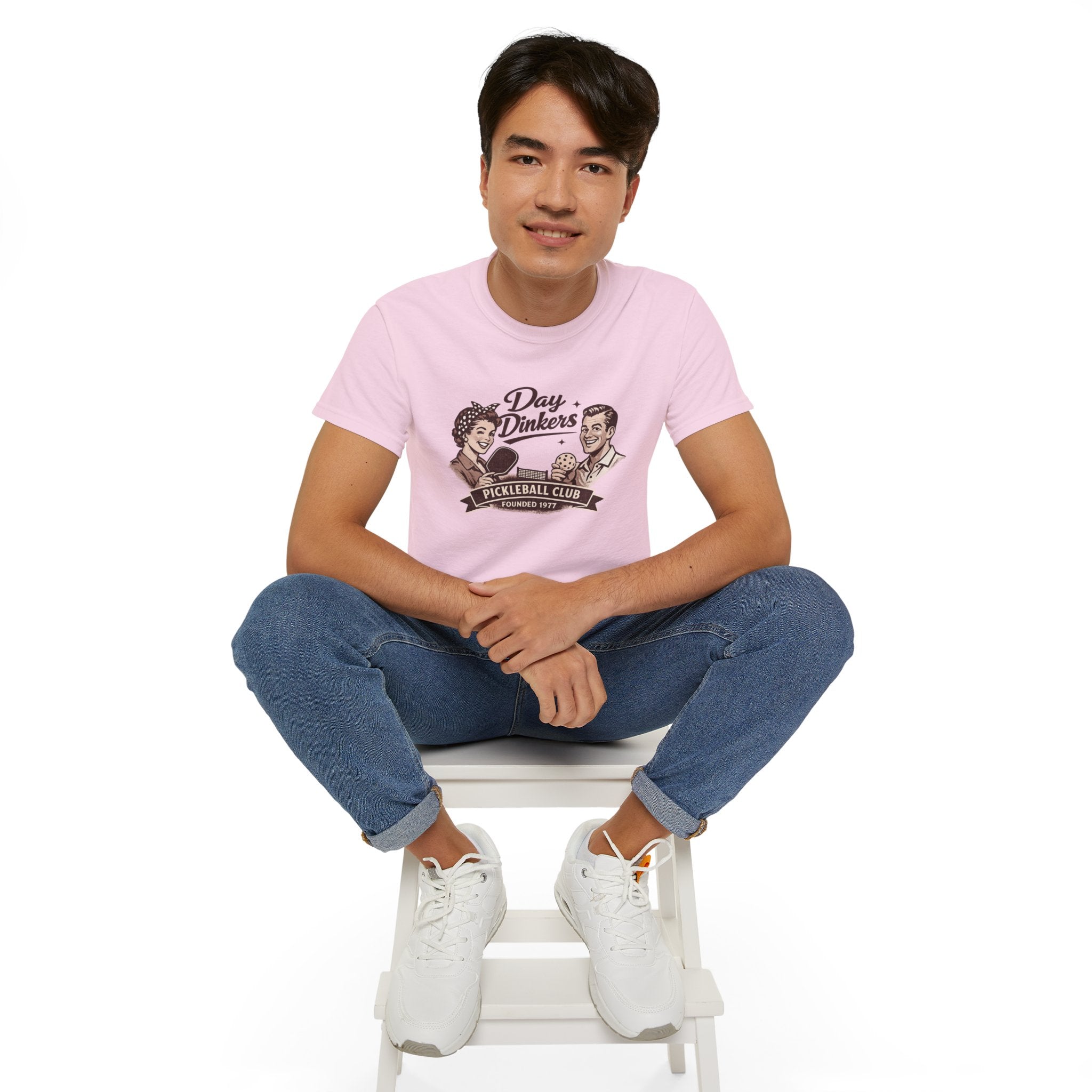 Day Drinkers Pickleball Club Tee – Vintage Pickleball Shirt
