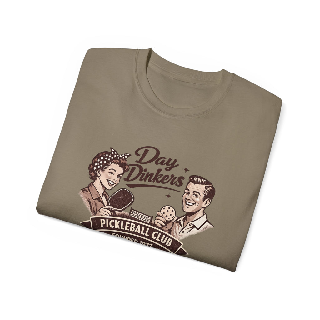 Day Drinkers Pickleball Club Tee – Vintage Pickleball Shirt