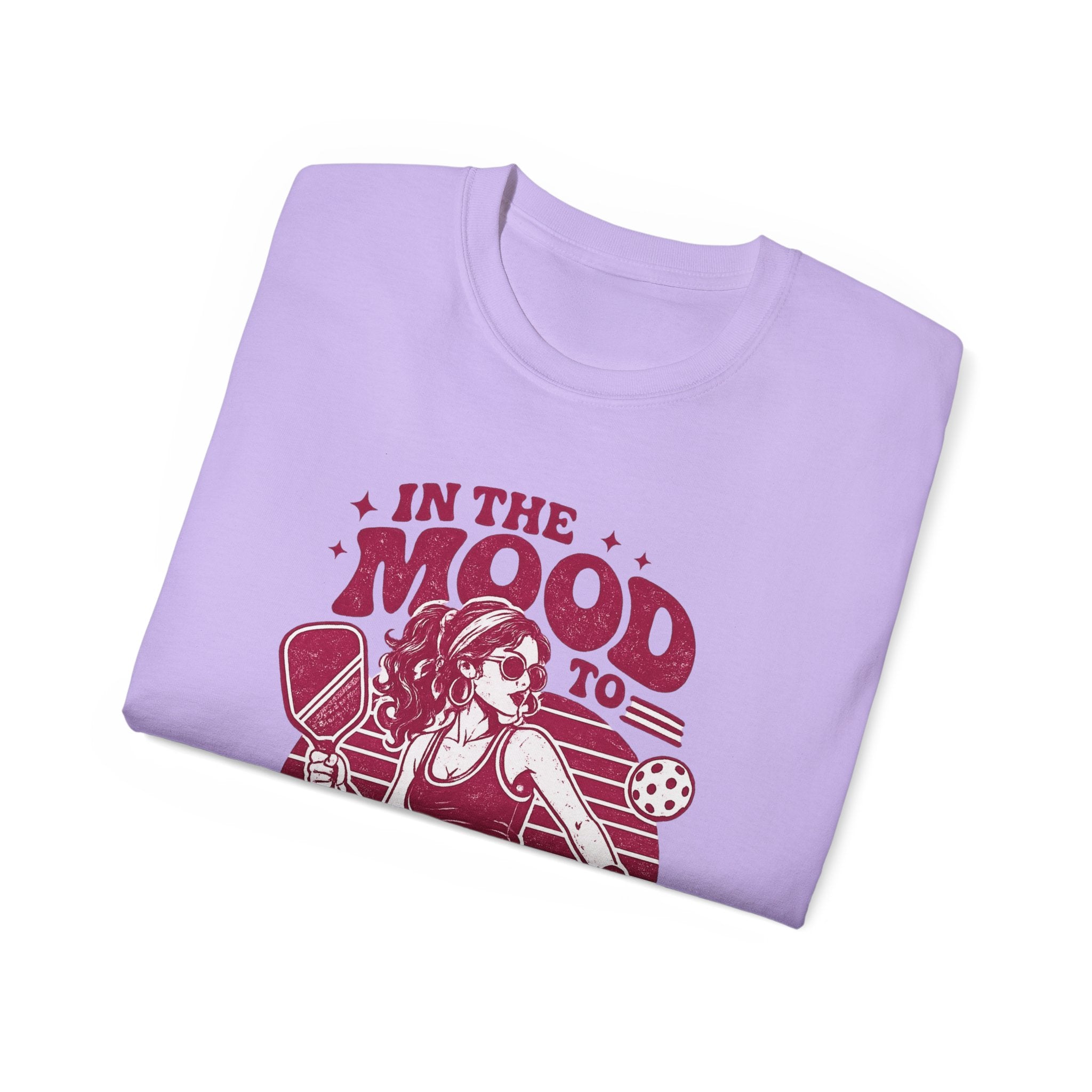 Pickleball Tee – "In the Mood to Bang One Out" Graphic Shirt